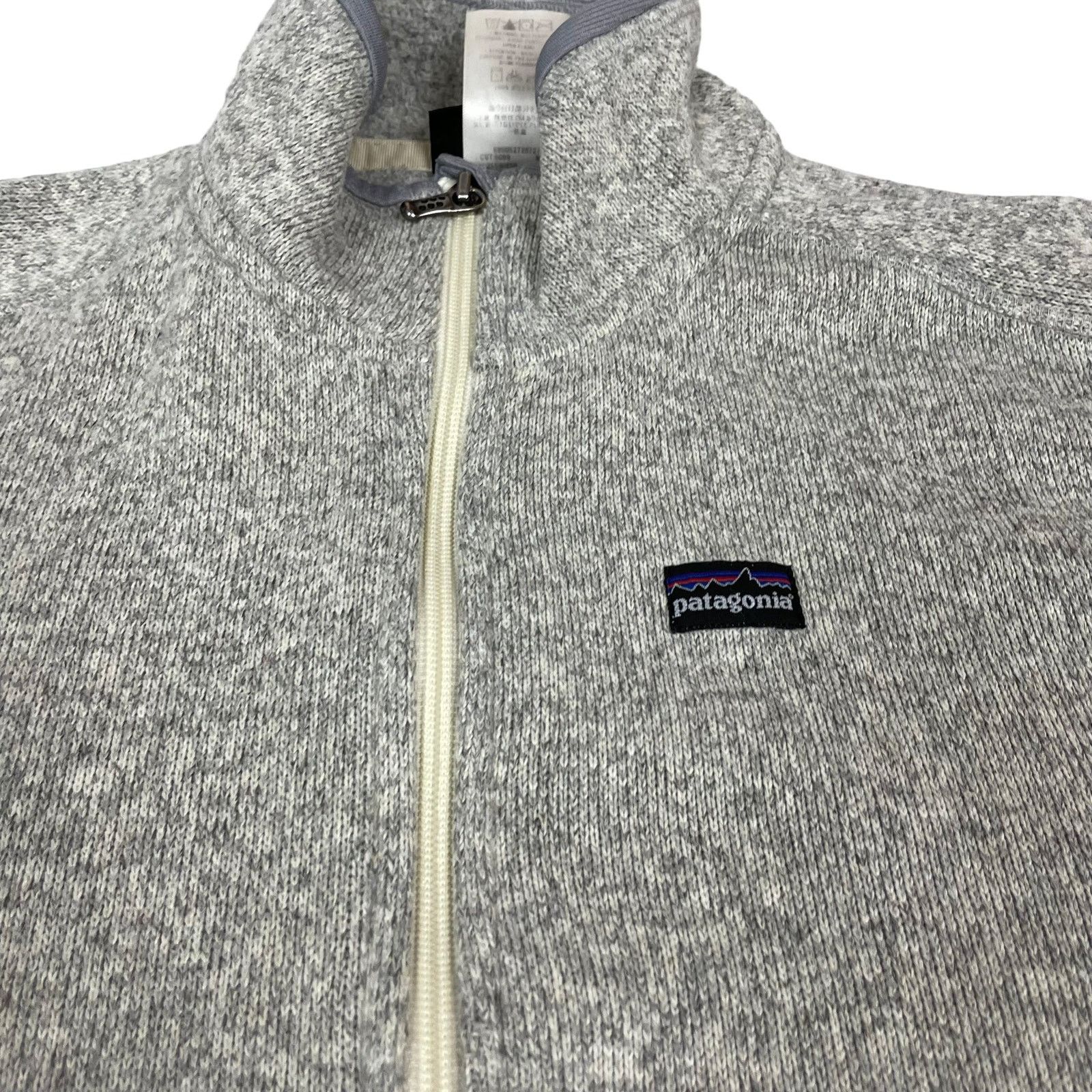 Patagonia Patagonia Women's Gray Long Sleeve Zip Fleece Jacket Medium Size M / US 6-8 / IT 42-44 - 3 Thumbnail