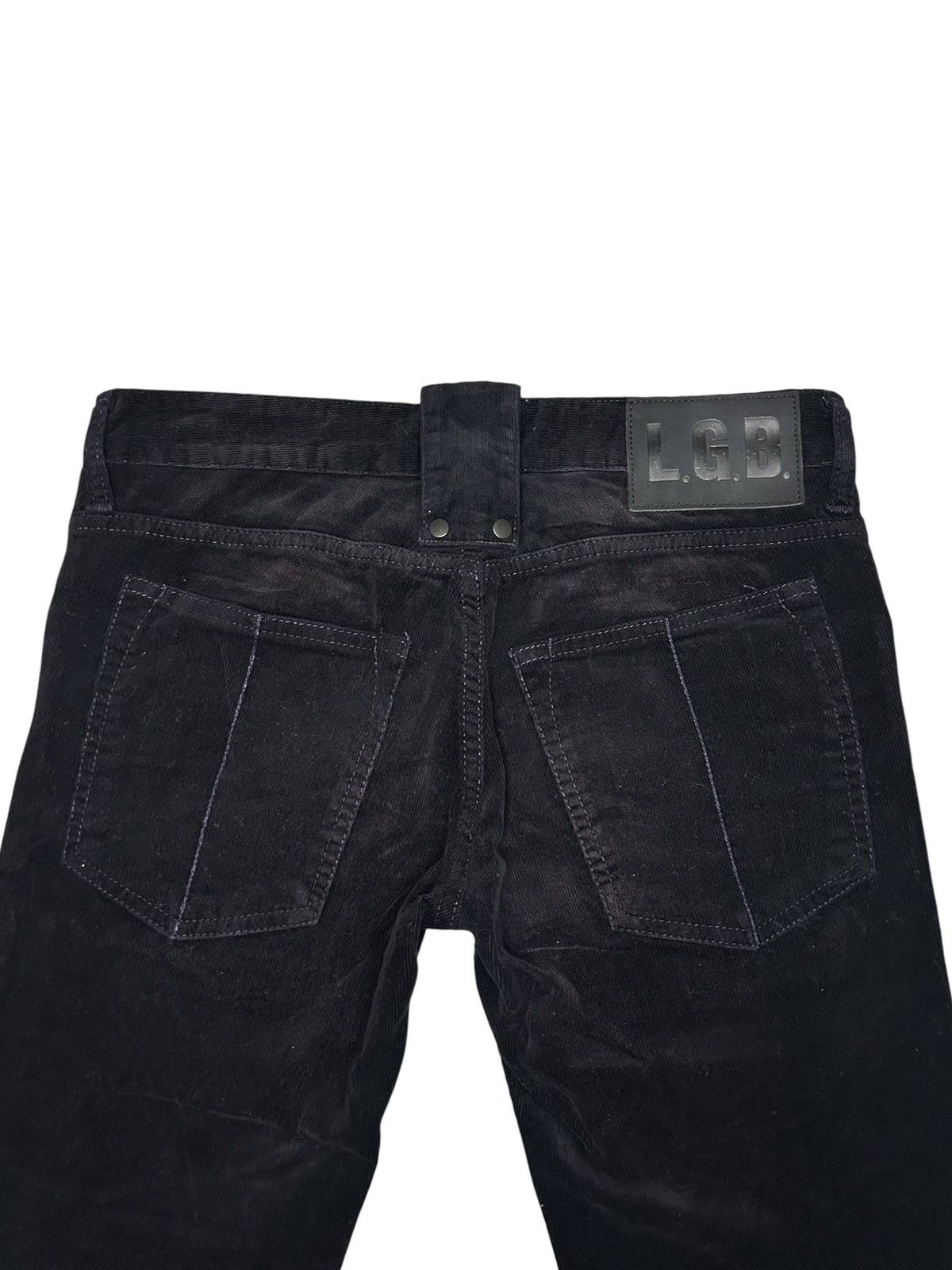 Le Grande Bleu (L.G.B.) LGB Washed Corduroy Jeans Size US 26 / EU 42 - 4 Thumbnail