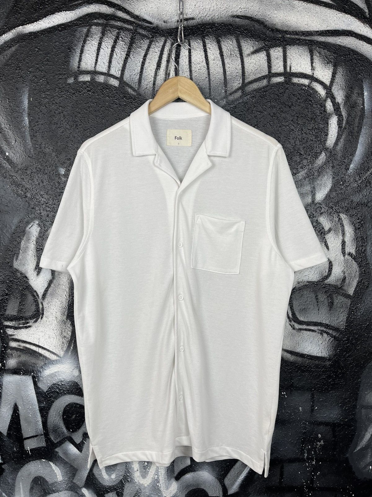Folk Folk Polo Button Up Shirt Men’s Size 3 Size US M / EU 48-50 / 2 - 2 Thumbnail