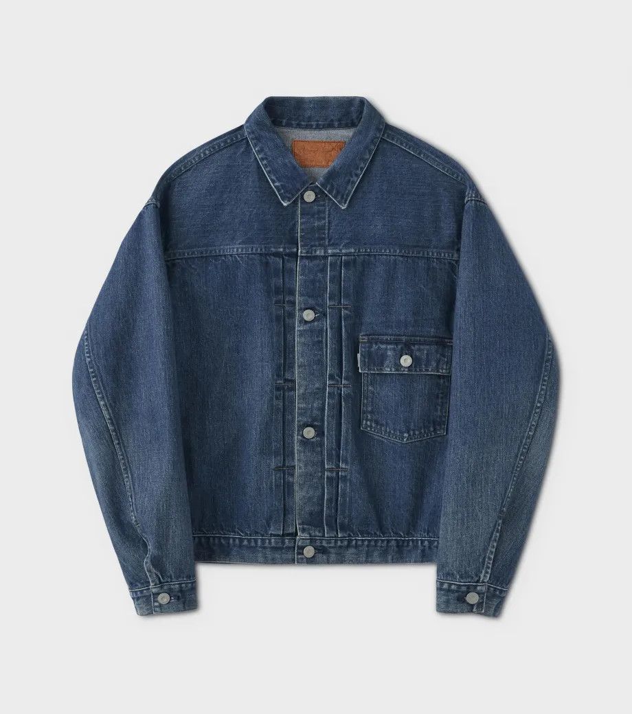 ジャケット・アウター PHIGVEL CLASSIC JEAN JACKET300 INDIGO 40 Phigvel Classic Jean Jacket Indigo