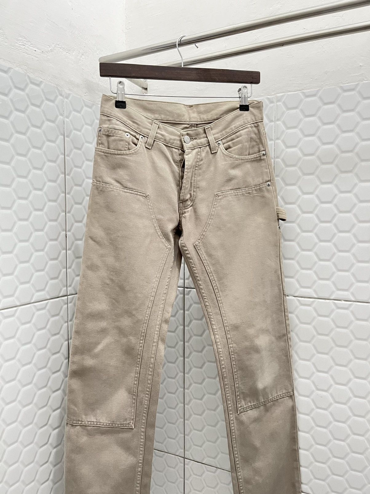 Helmut Lang 1999 Helmut Lang Double Knee Carpenter Pants Size US 29 - 2 Thumbnail