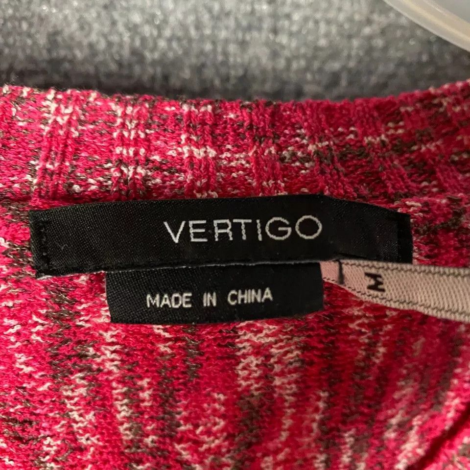 Other Vertigo Dress Women's Medium Sweater Knit Short Sleeve M Size M / US 6-8 / IT 42-44 - 3 Thumbnail