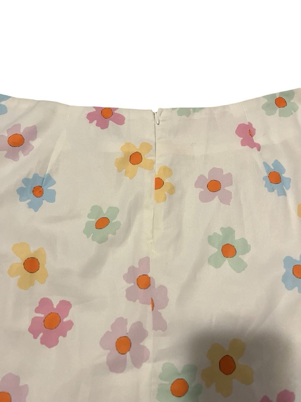 Other Princess Polly Floral Print Mini Skirt 14 Size 36" / US 14 / IT 50 - 5 Thumbnail