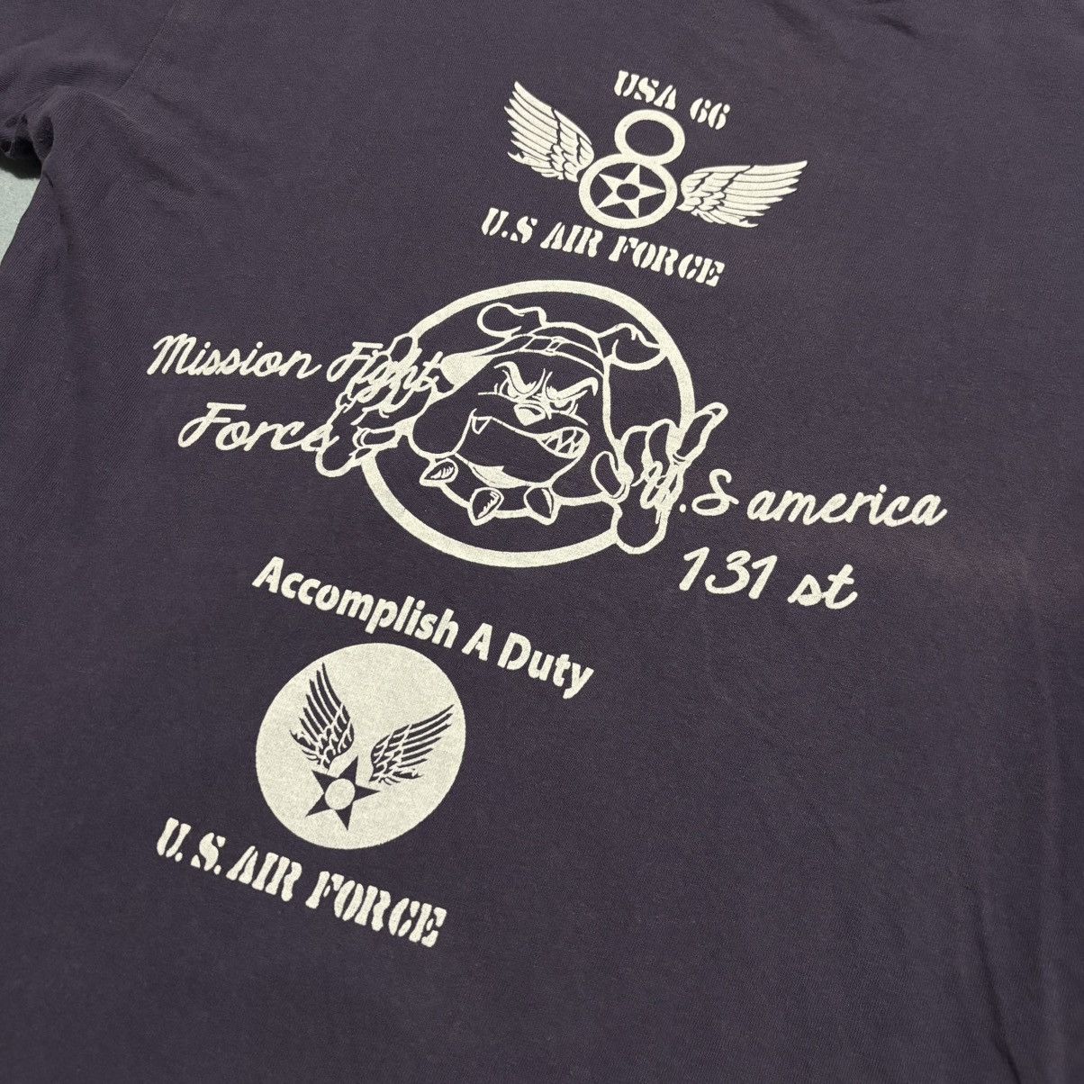 Japanese Brand Rough Surf Style U.S Air Force tee Shirt Size US S / EU 44-46 / 1 - 3 Thumbnail