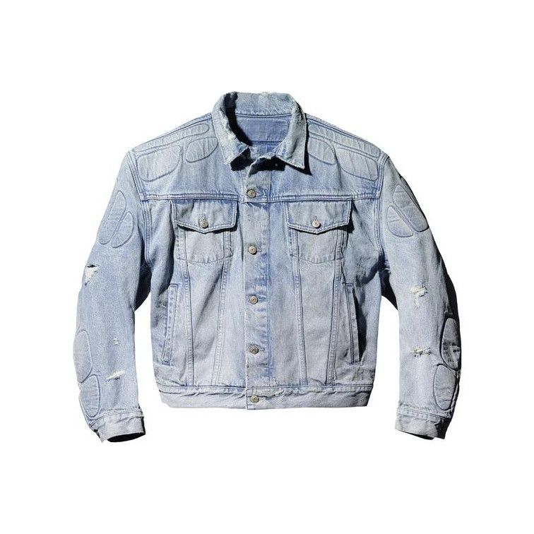 Yeezy Yeezy x Gap Balenciaga Denim Jacket Size L Size US L / EU 52-54 / 3 - 1 Thumbnail