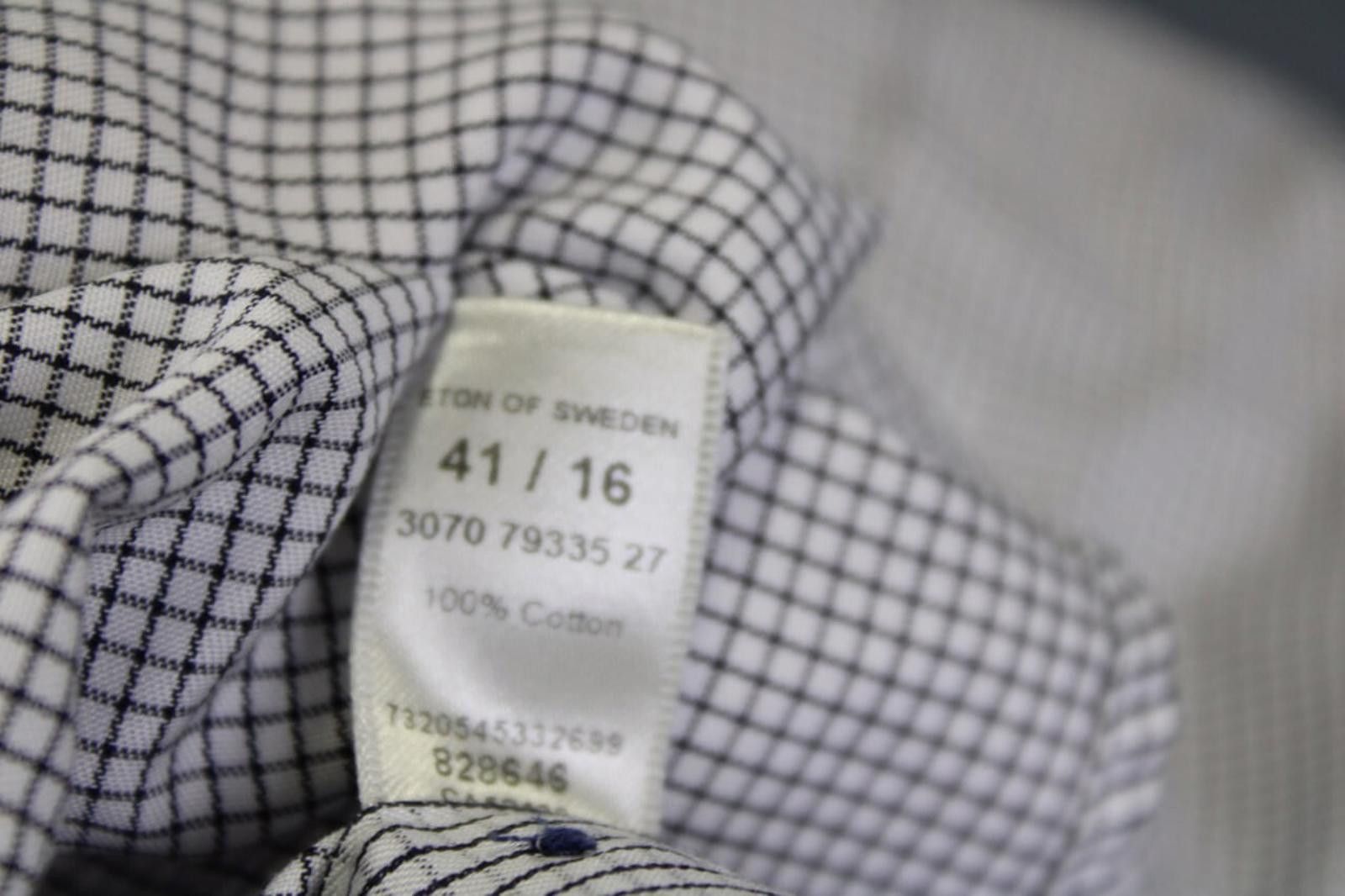 Eton Eton Contemporary Fit Check Button Down Shirt Size 41 / 16 Size US M / EU 48-50 / 2 - 12 Thumbnail