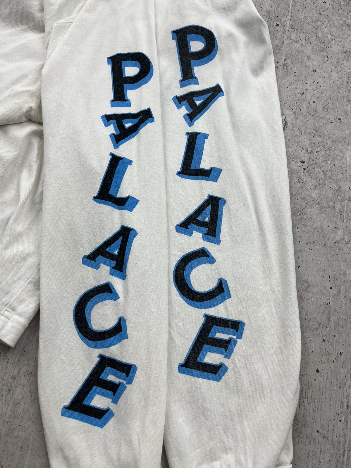 Palace Palace Griddle Longsleeve White Size US XL / EU 56 / 4 - 4 Thumbnail