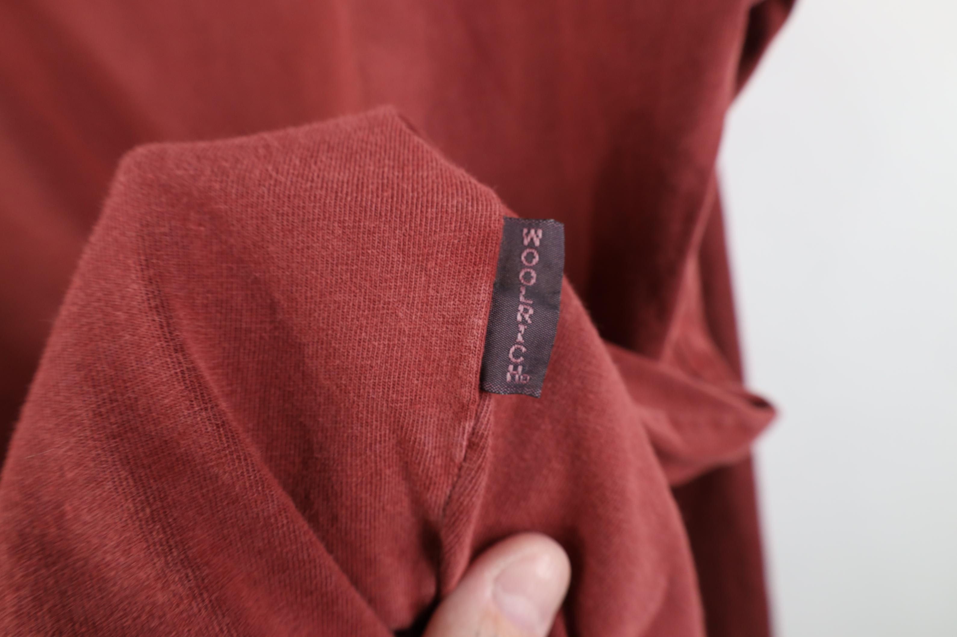 Woolrich Woolen Mills Vintage 90s Woolrich Stonewash Heavy Long Sleeve Rugby Polo Size US M / EU 48-50 / 2 - 11 Thumbnail