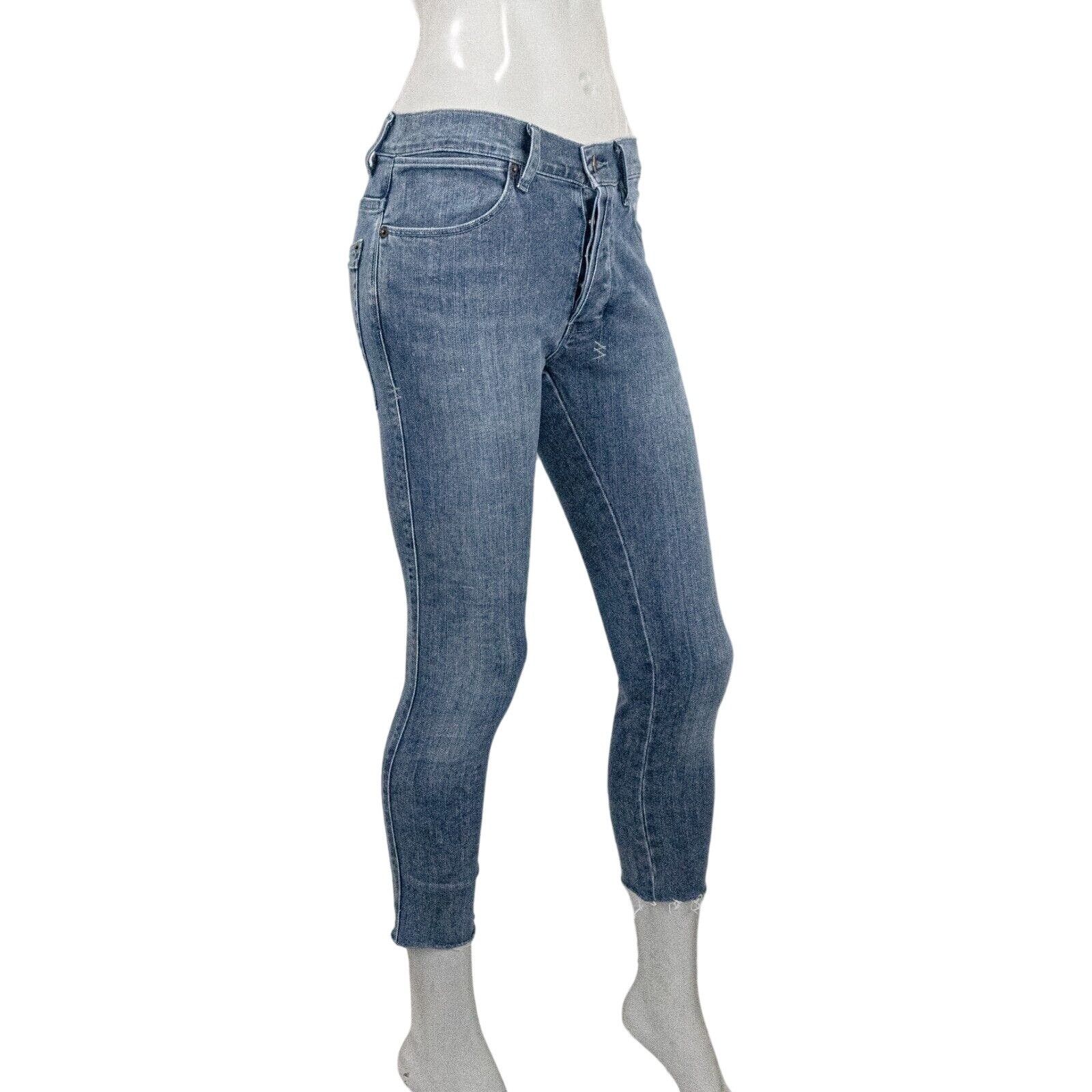 Ksubi KSUBI 28 Van Winkle ankle crop raw Skinny Jean Vasted Roadie Size 28" / US 6 / IT 42 - 4 Thumbnail