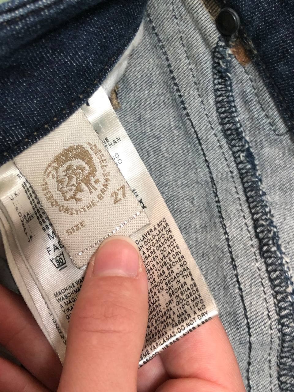 Diesel Diesel LOWKY Jeans Size 27" / US 4 / IT 40 - 2 Thumbnail