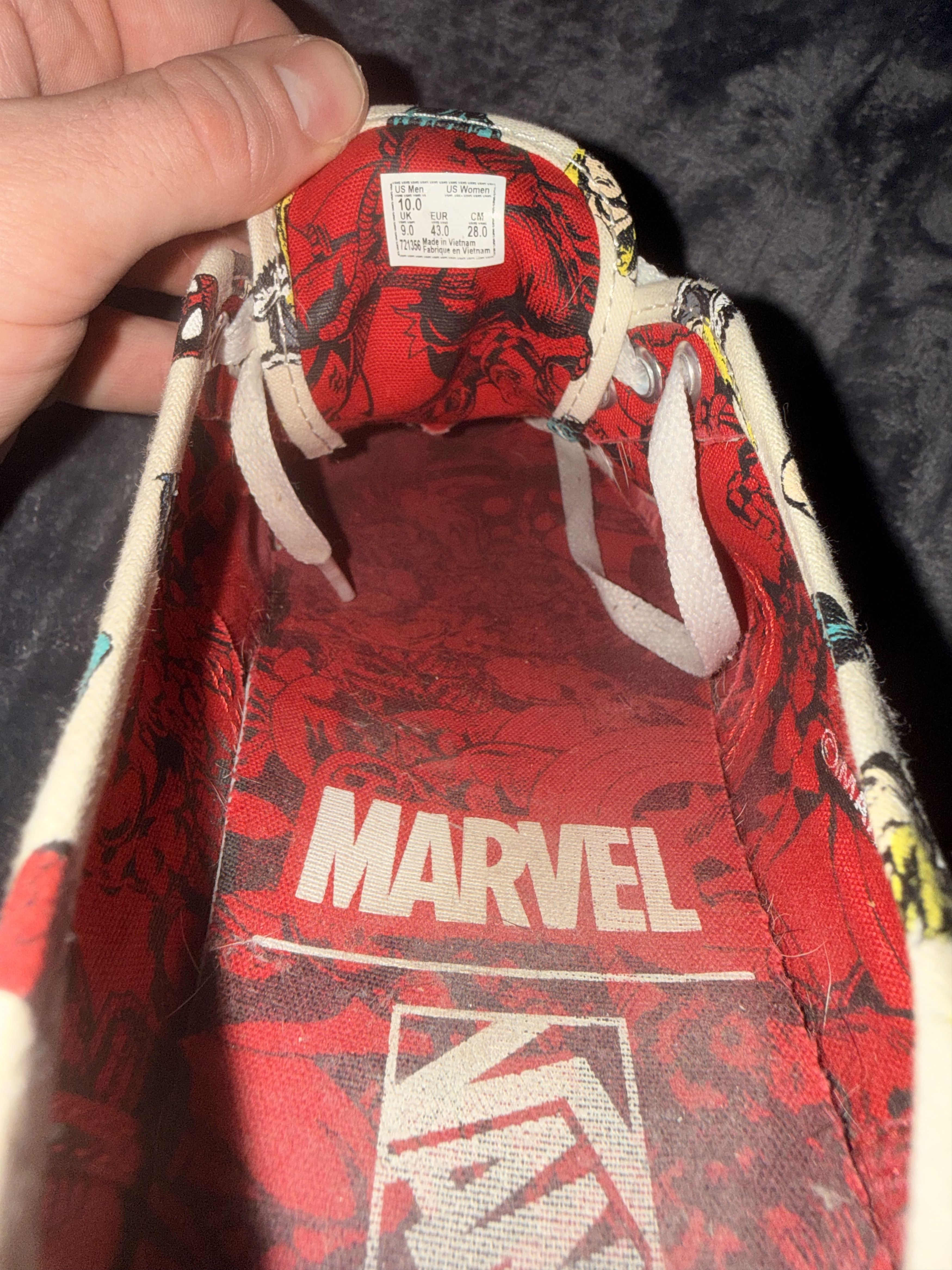 Vans Vans Authentic Marvel Heads Size US 10 / EU 43 - 6 Thumbnail