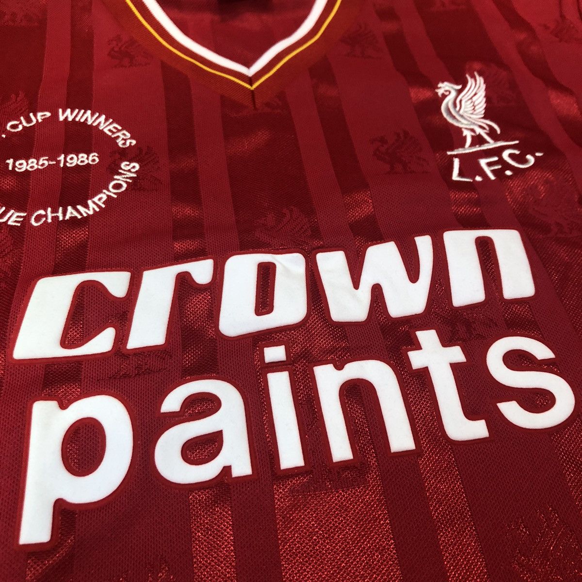 Vintage Liverpool 85/86 retro home shirt Size US S / EU 44-46 / 1 - 4 Thumbnail