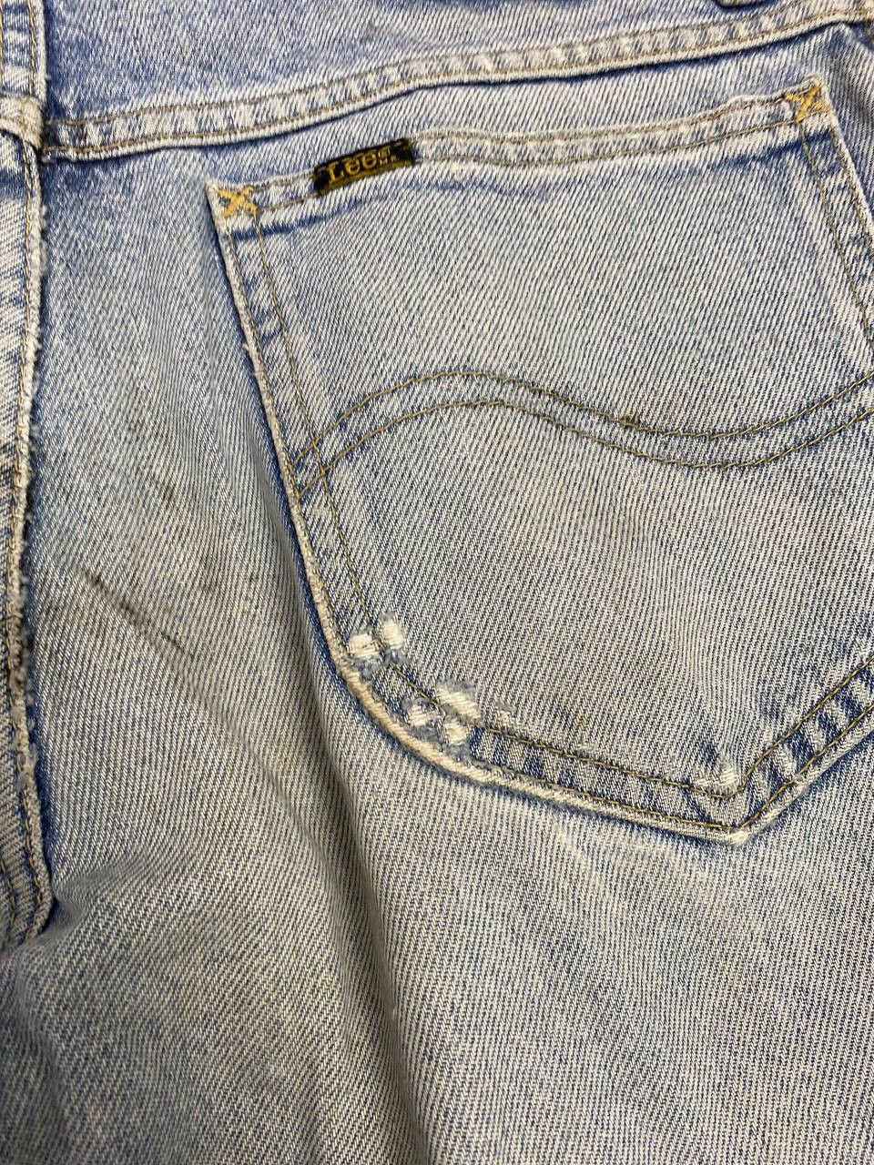 Lee vintage lee riders distressed reworked denim nice design Size US 31 - 7 Thumbnail