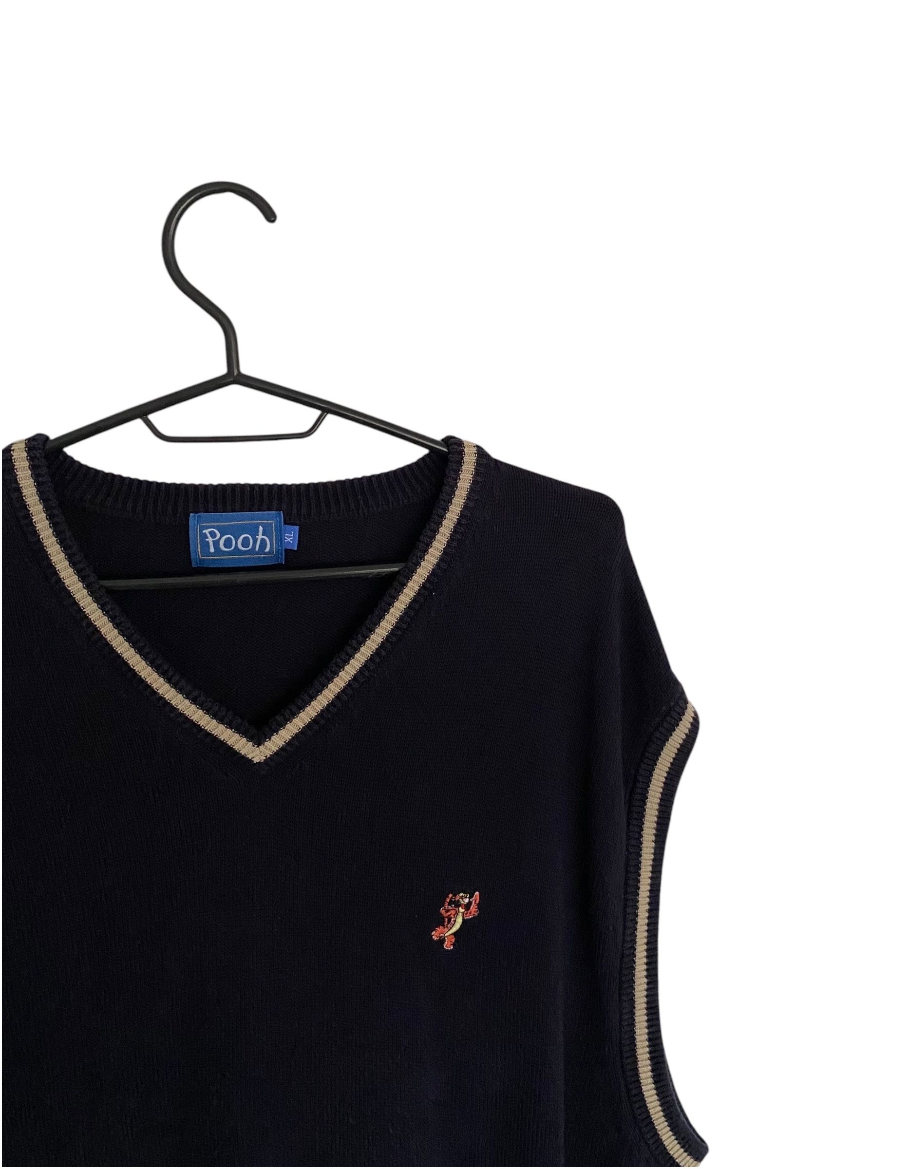 Vintage Winnie The Pooh vintage navy vest Size US XL / EU 56 / 4 - 3 Thumbnail