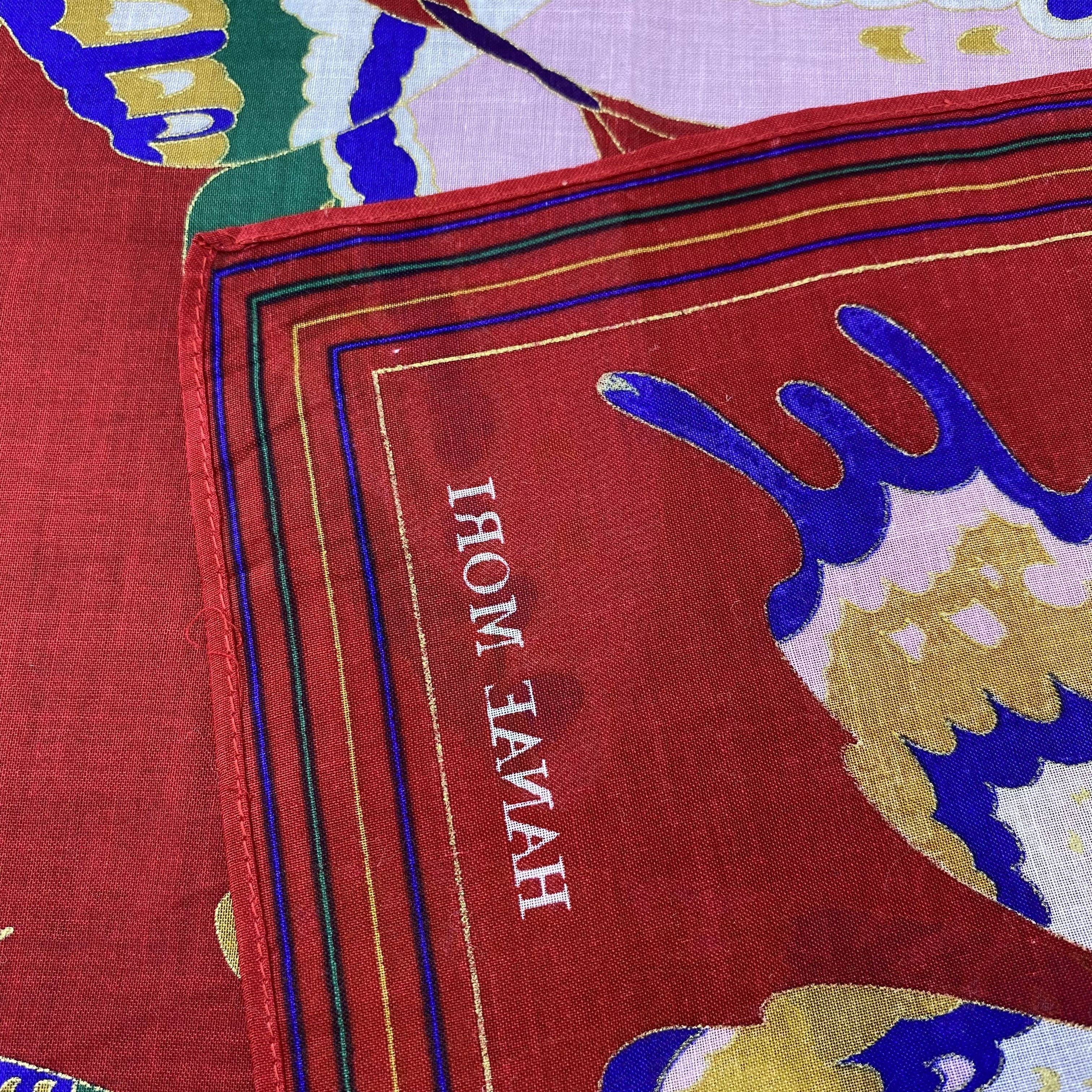 Hanae Mori Hanae Mori Handkerchief / Bandana / Neckerchief-B1348 Size ONE SIZE - 6 Thumbnail