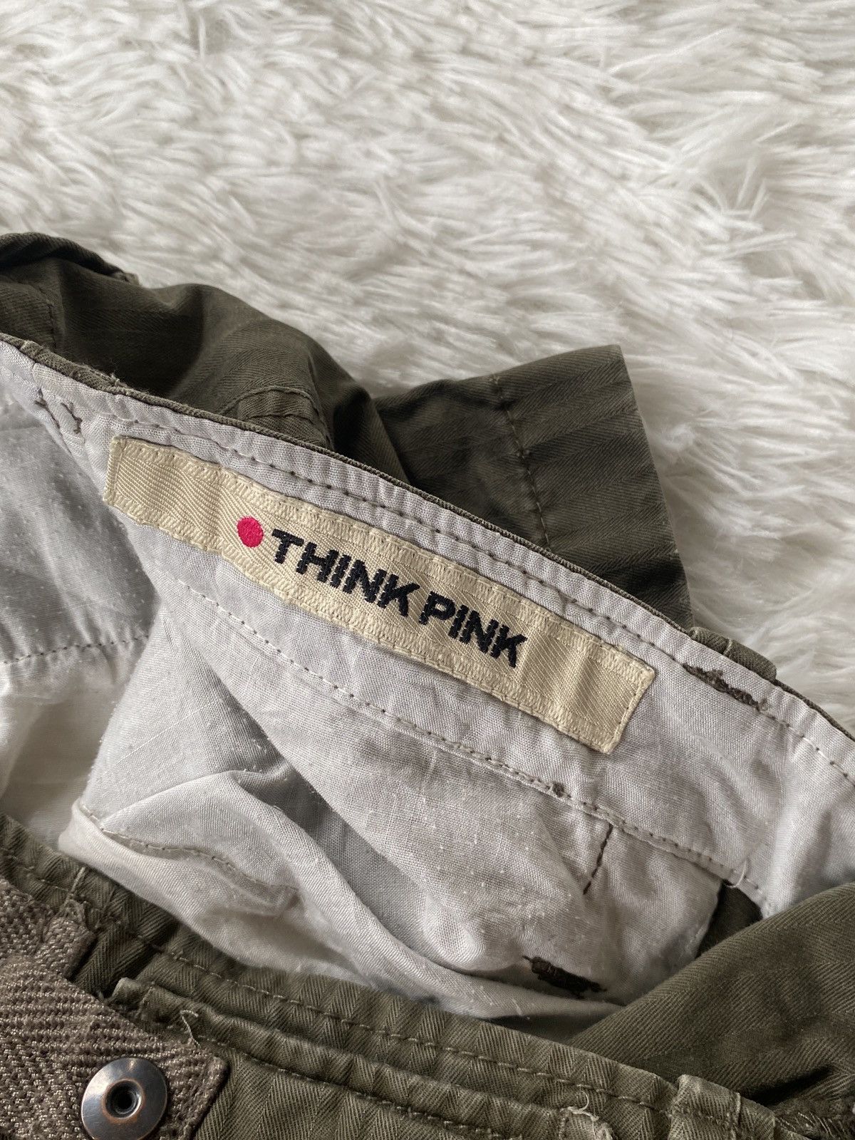 Japanese Brand 🔥FİNAL DROP❗️Yosemite CA X Think Pink Cargo Pant multipocket Size US 34 / EU 50 - 18 Thumbnail