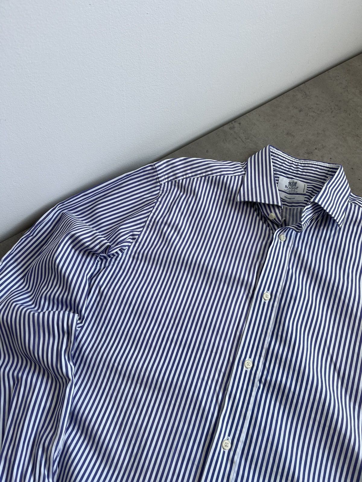 Boggi Boggi Milano Shirt Size 41 Size US M / EU 48-50 / 2 - 4 Thumbnail