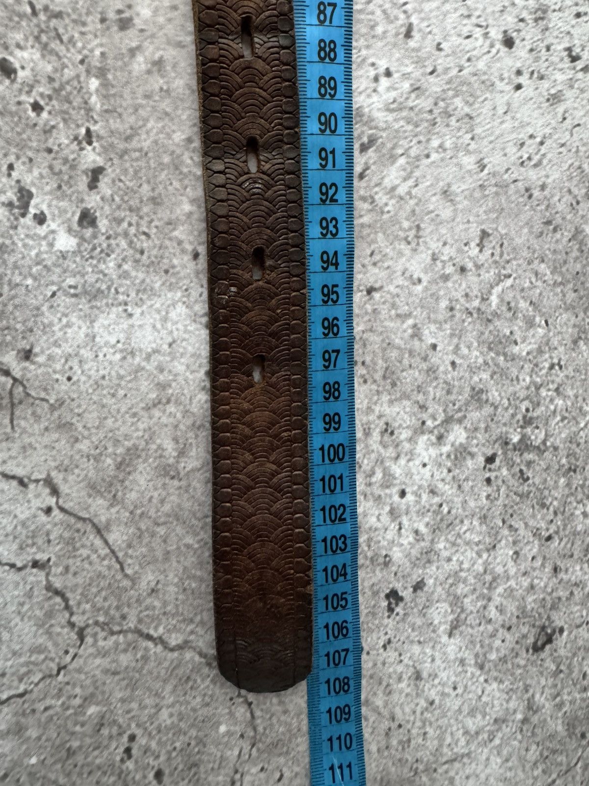 Vintage Sombrero Genuine Leather Belt Vintage Size ONE SIZE - 7 Thumbnail