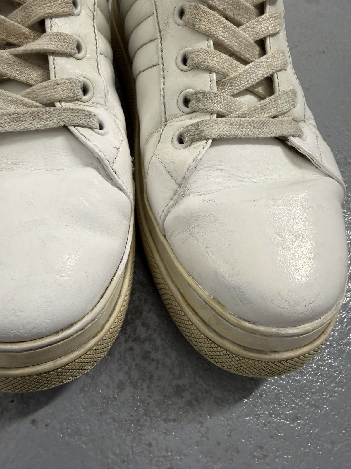 Prada Prada Logo Double Wheel Sneakers Size US 8 / EU 41 - 4 Thumbnail