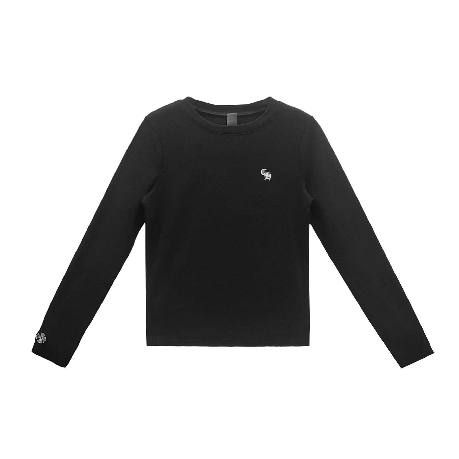Chrome Hearts Chrome Hearts Bad Seed CH Embroidered Long Sleeve T-shirt Size M / US 6-8 / IT 42-44 - 1 Thumbnail