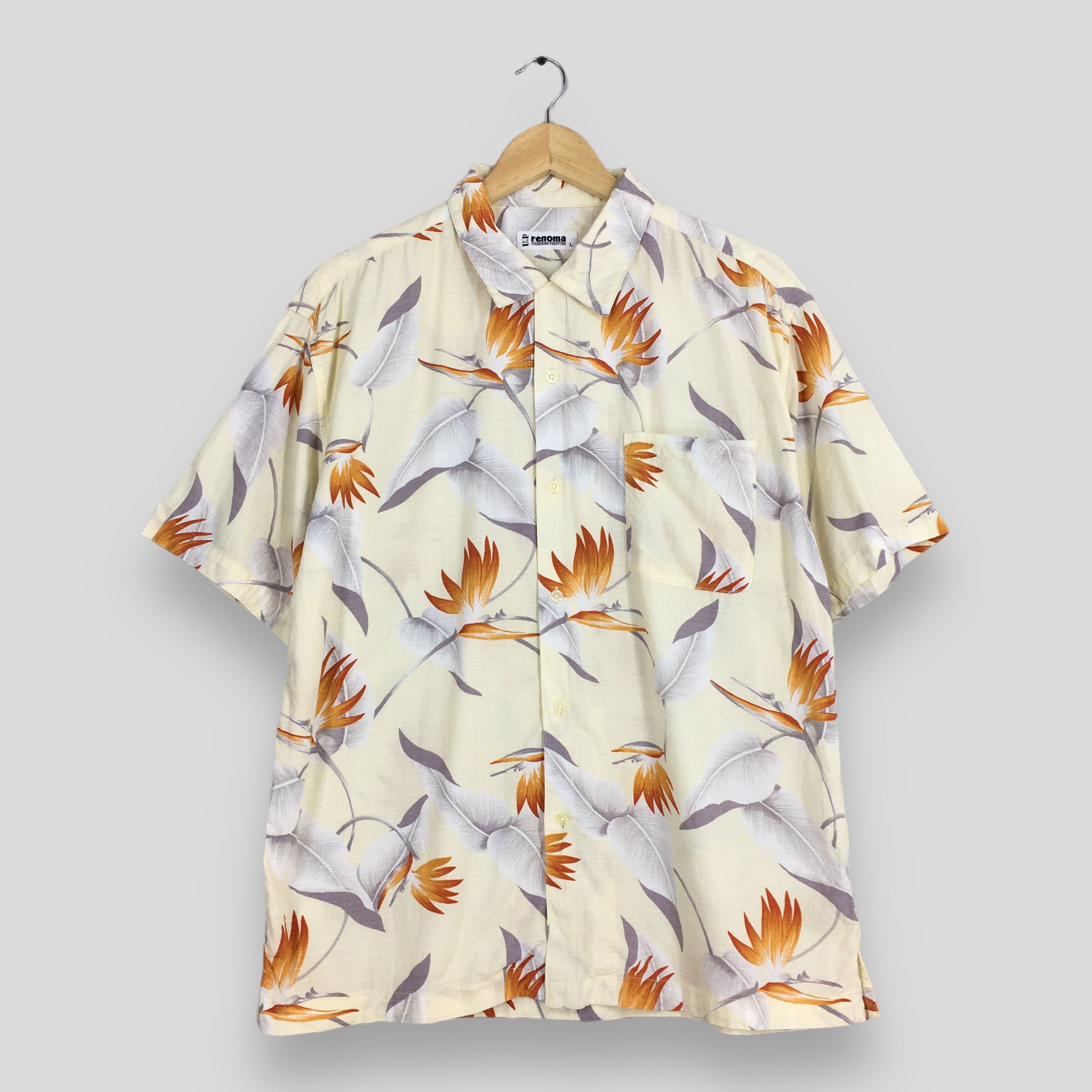 Renoma Vintage Renoma Hawaii Aloha Flower Shirt Large Size US L / EU 52-54 / 3 - 1 Thumbnail
