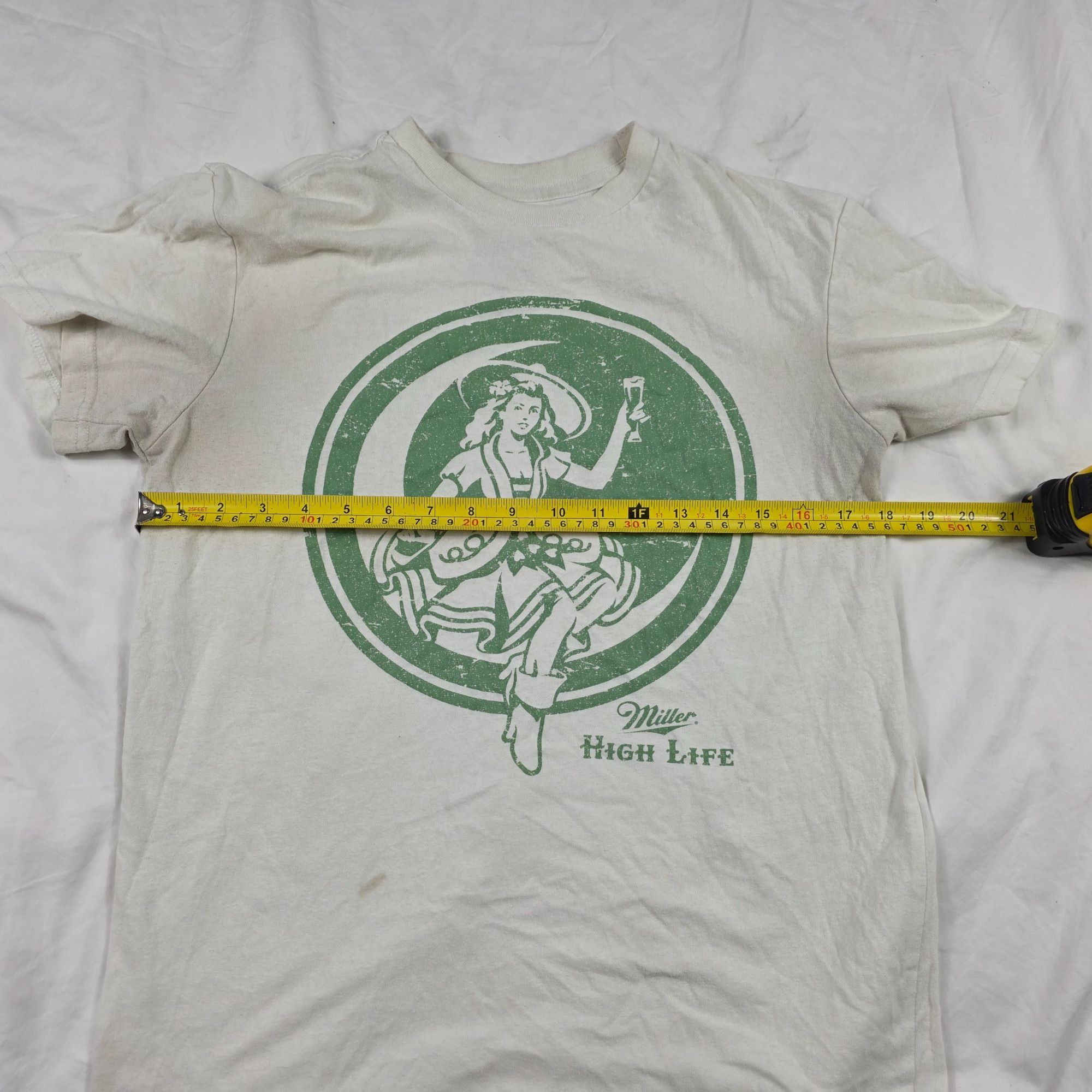 Other Miller High Life Womens XS White Shirt Casual Going Out Outd Size XS / US 0-2 / IT 36-38 - 6 Thumbnail