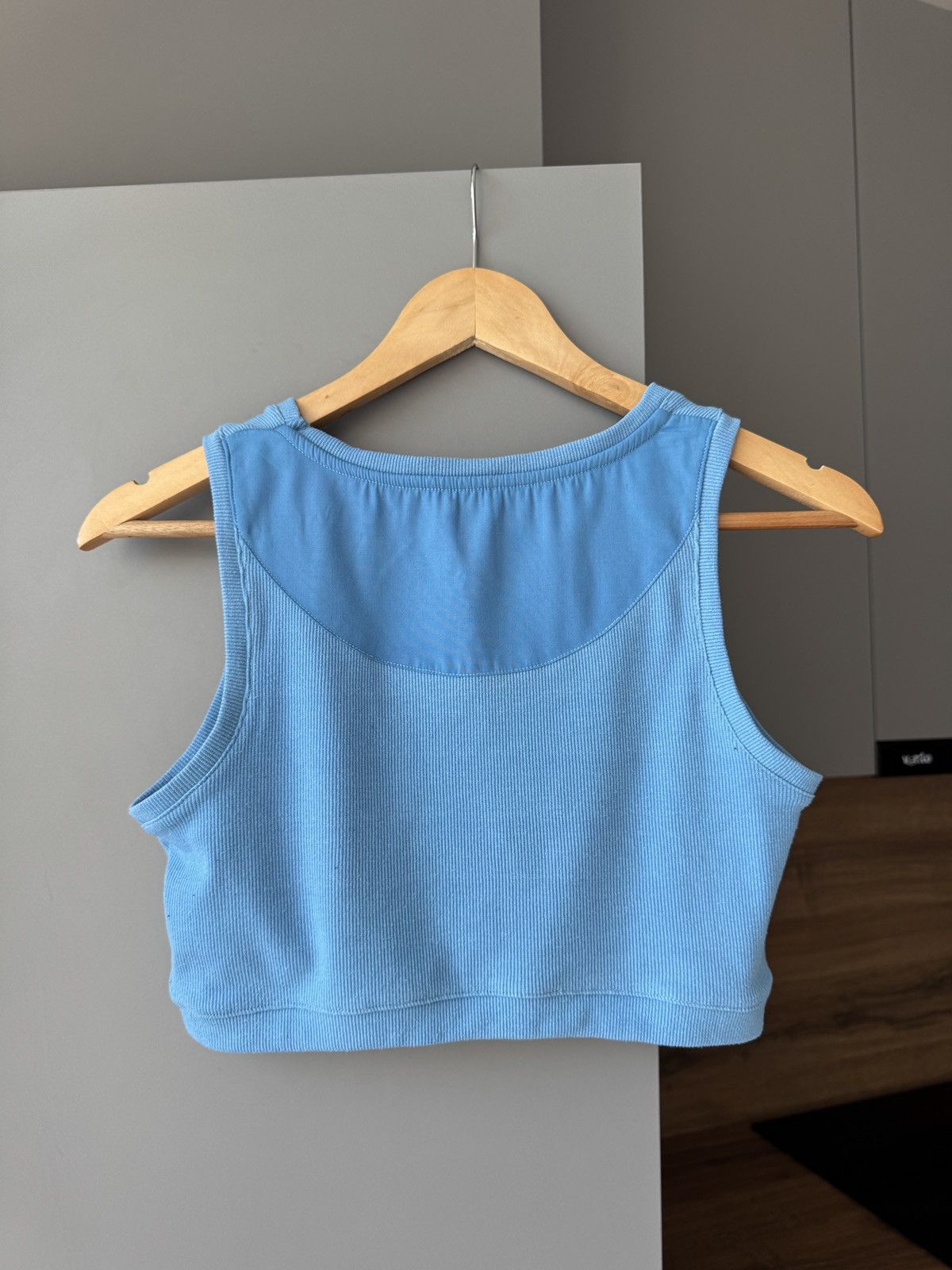 Loewe Loewe Anagram Cropped Blue Tank Top Size M / US 6-8 / IT 42-44 - 6 Thumbnail