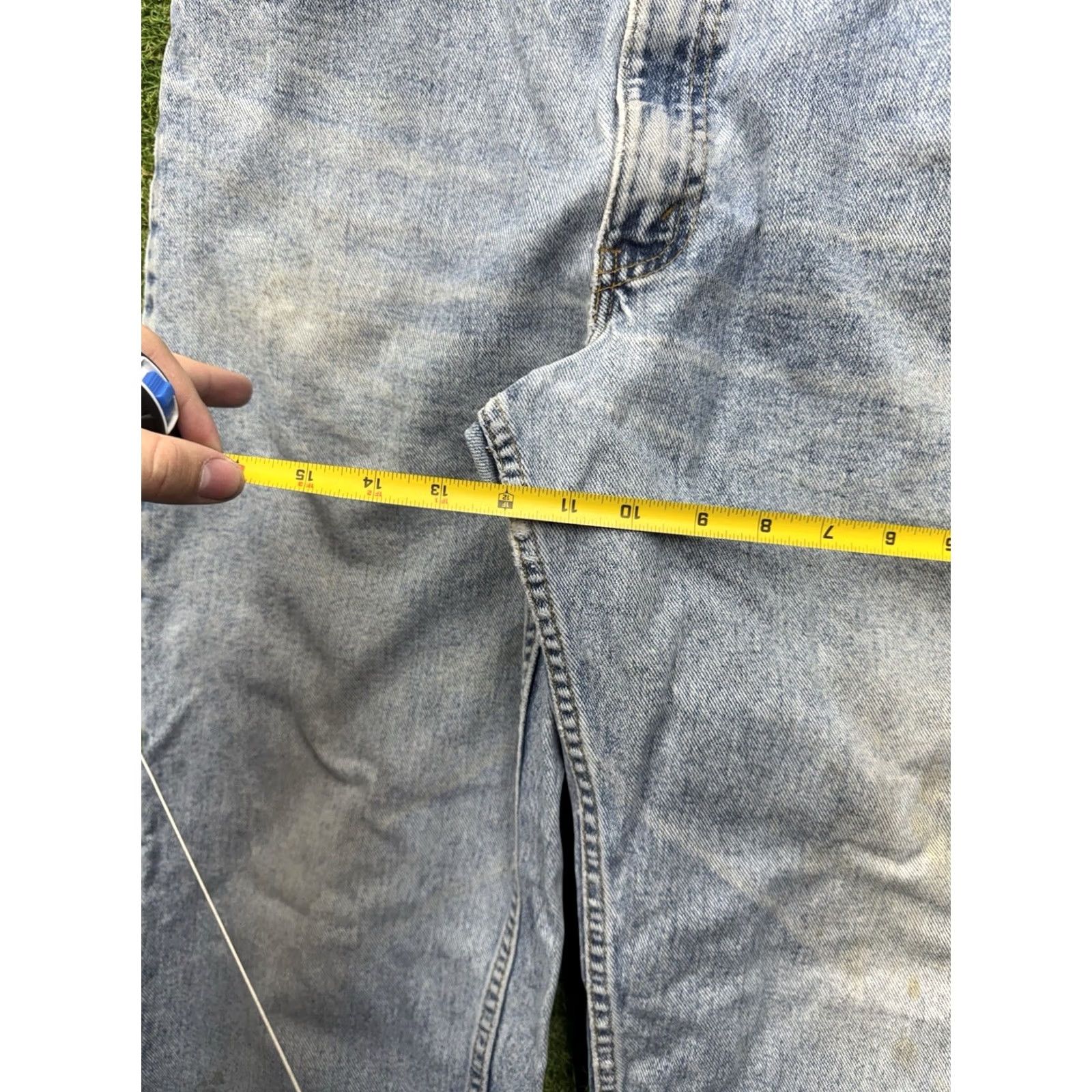 Levi's VINTAGE Levi's 550 Jeans Mens 36x34 Blue Denim Relaxed Tapered 90s USA Made in USA 90s Size US 36 / EU 52 - 3 Thumbnail