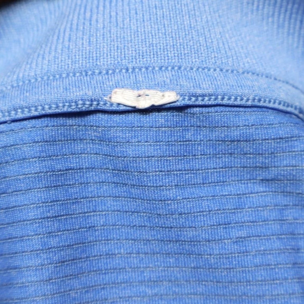 Lululemon Lululemon Metal Vent Tech Nylon Solid Polo Shirt Blue Men's 2XL Size US XXL / EU 58 / 5 - 5 Thumbnail