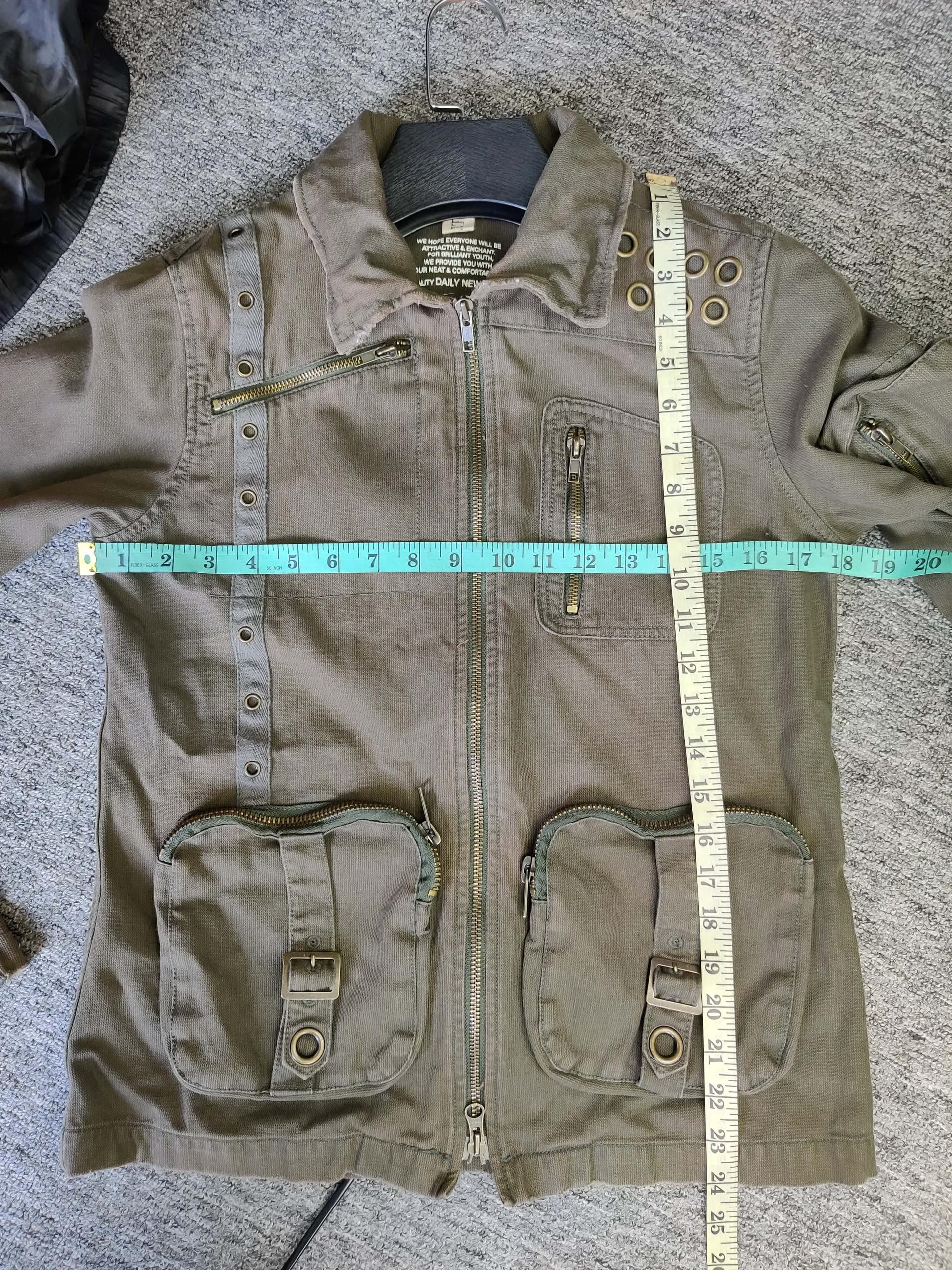 Japanese Brand Daily News Bondage Gothic Jacket Size US M / EU 48-50 / 2 - 16 Thumbnail