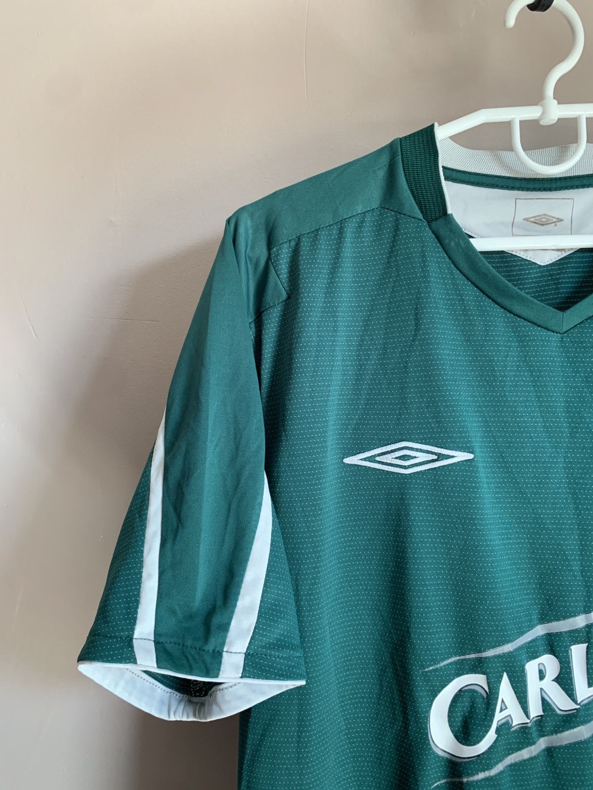 Umbro × Vintage Celtic Glasgow 2004 Away Football Shirt Vintage Umbro Soccer Size US L / EU 52-54 / 3 - 3 Thumbnail