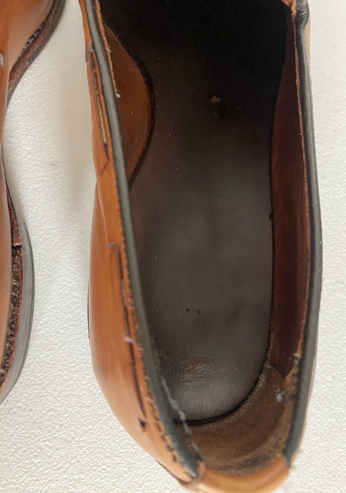 Allen Edmonds AE 🇺🇸 tobacco leather Grayson tasseled vamp 9.5 E Made in USA Size US 9.5 / EU 42-43 - 11 Thumbnail
