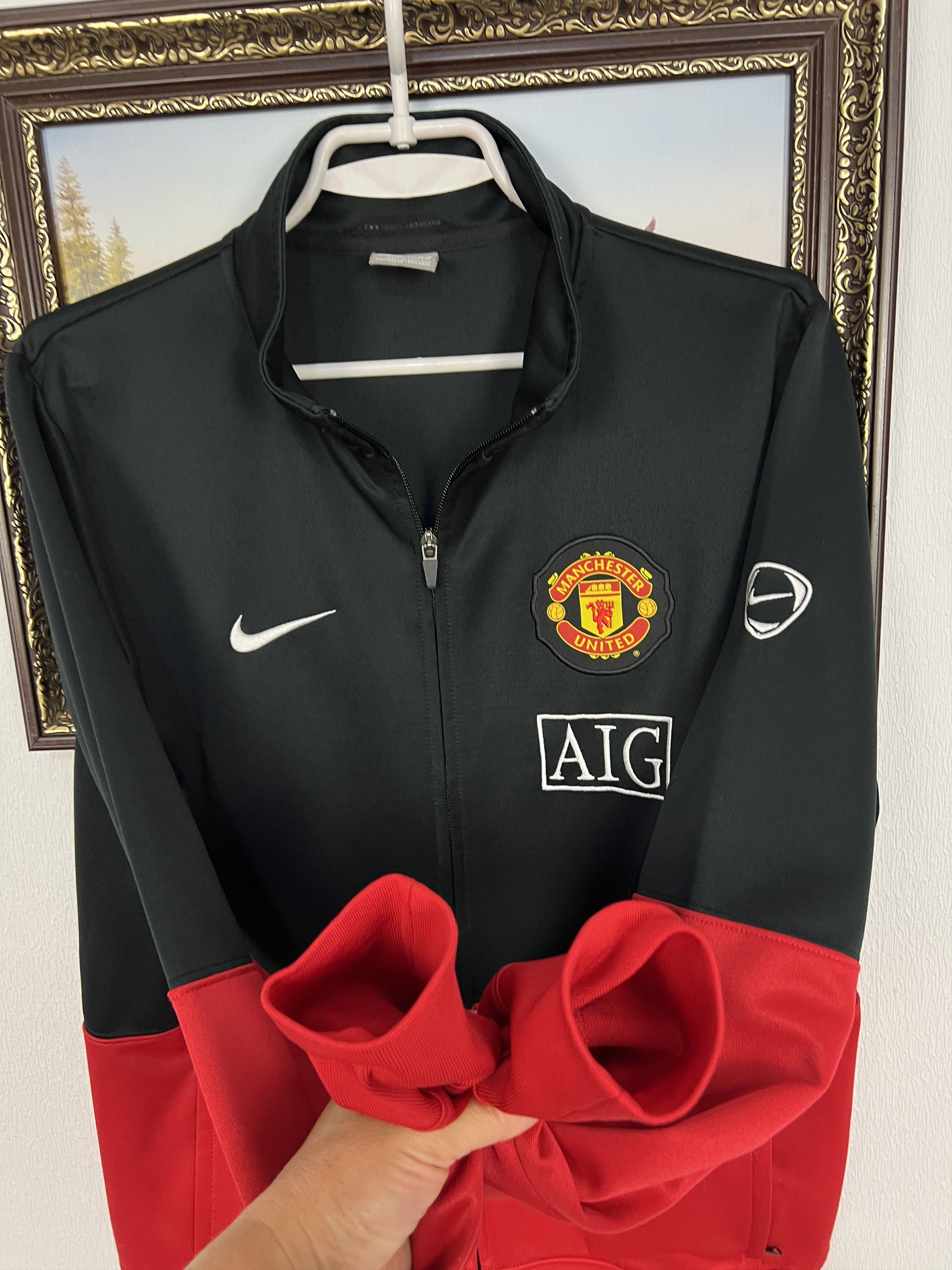 Nike Vintage Nike Manchester United Football Jacket Soccer Size US M / EU 48-50 / 2 - 5 Thumbnail