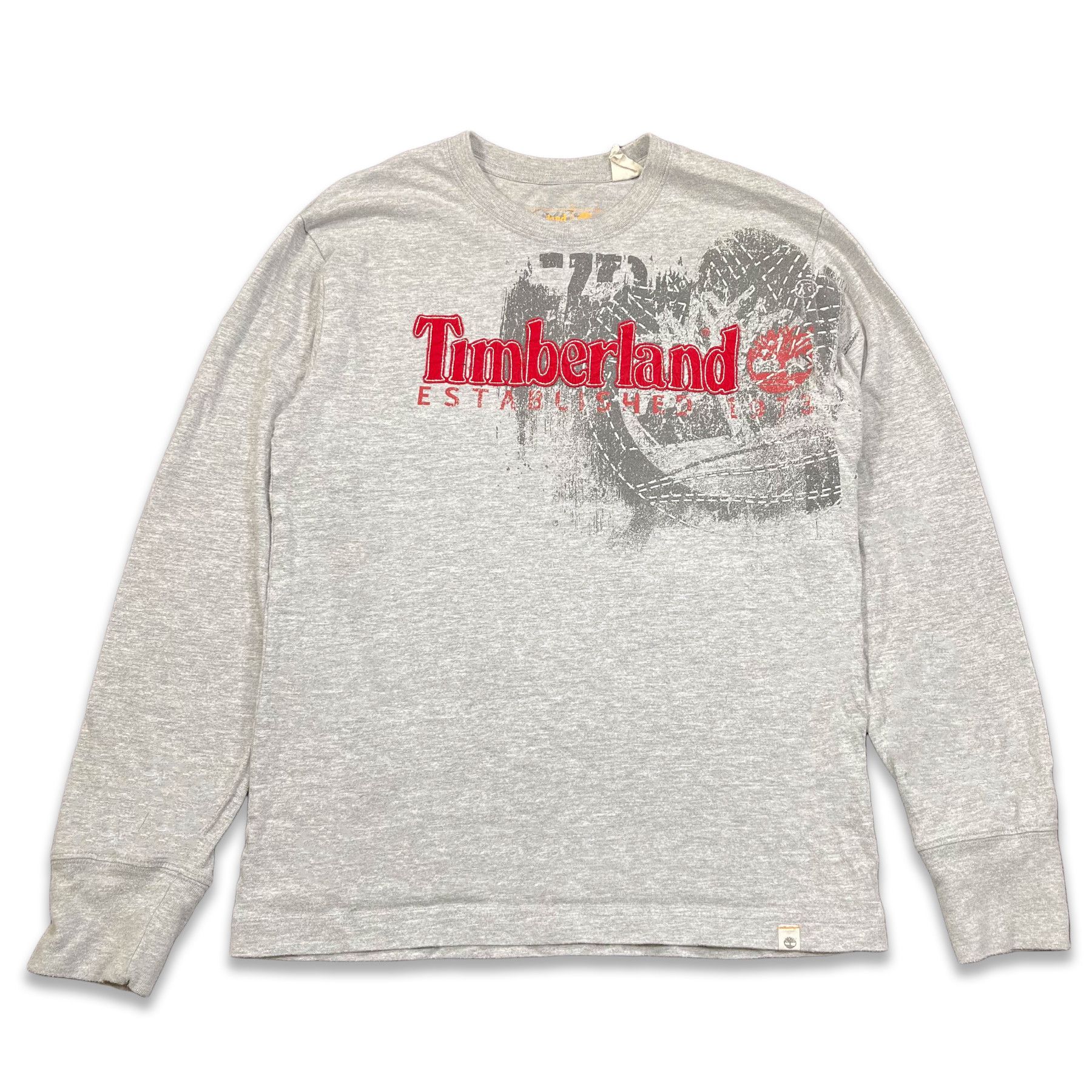 Timberland Timberland Vintage Y2K Style Longsleeve • M size Size US M / EU 48-50 / 2 - 2 Thumbnail