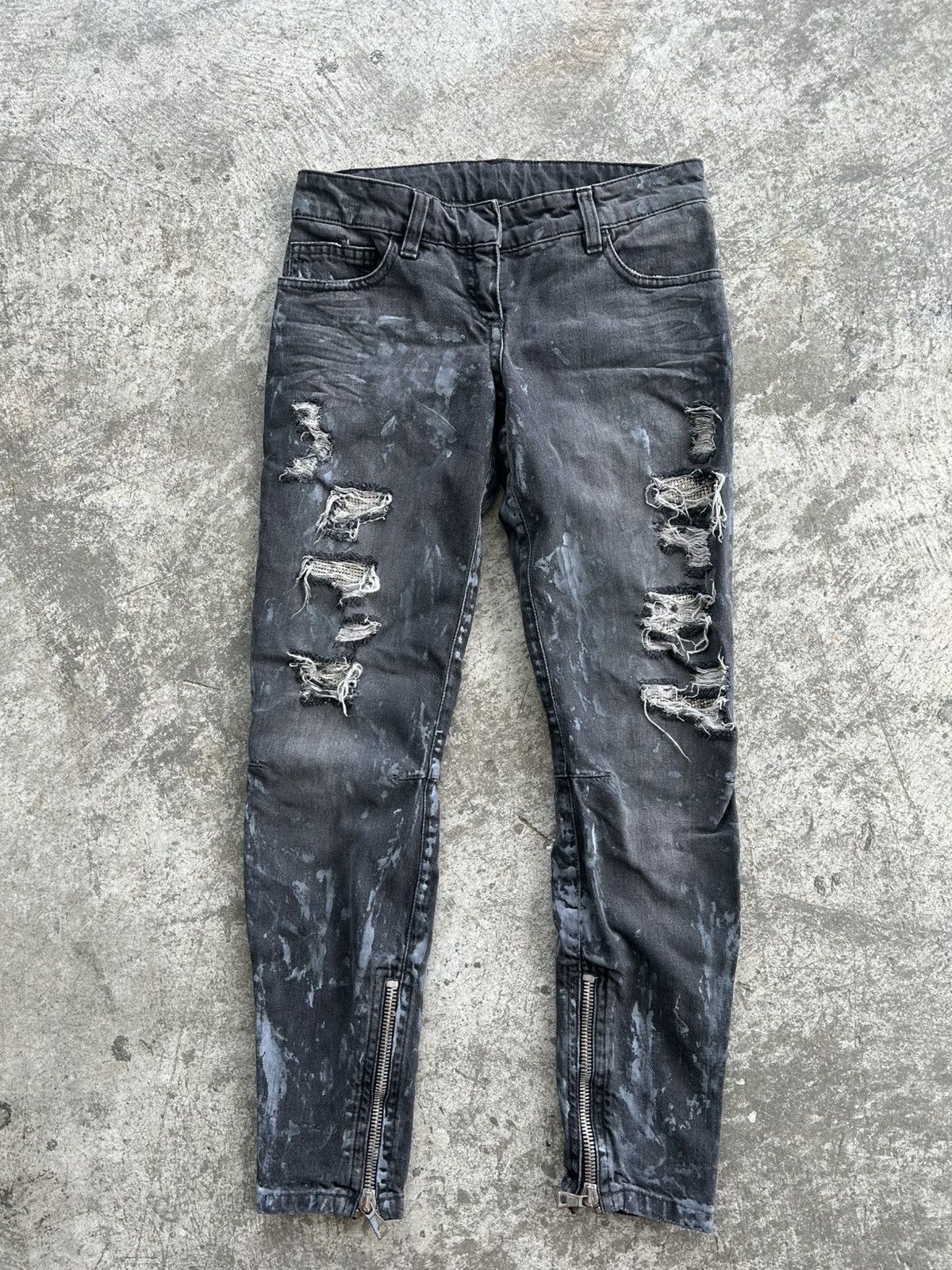 Decarnin Balmain SS10 Chainmail Jeans