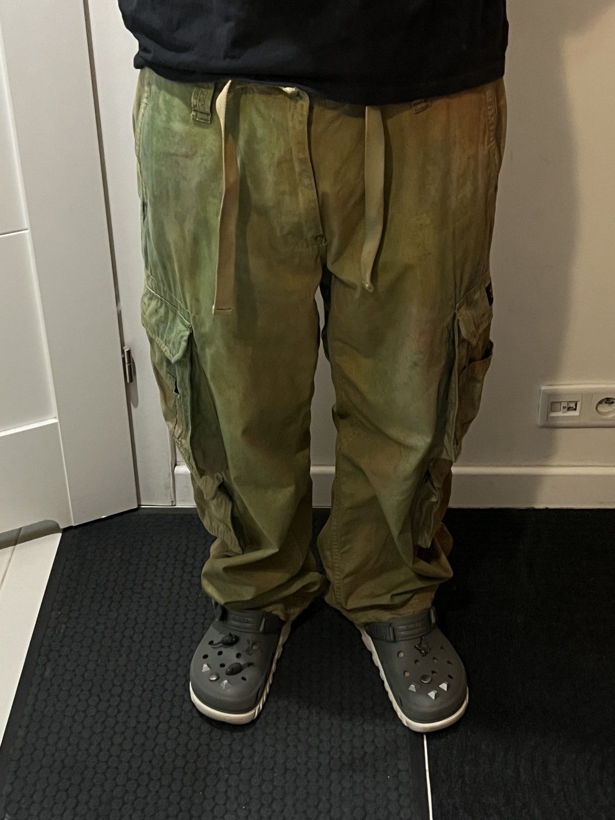 Polo Ralph Lauren ralph lauren tie dye cargo camo multipocket army pants Size US 36 / EU 52 - 18 Thumbnail