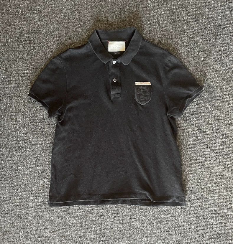 Gucci GucciBlack POLO shirt 2503-Nextarrow Size US M / EU 48-50 / 2 - 1 Thumbnail