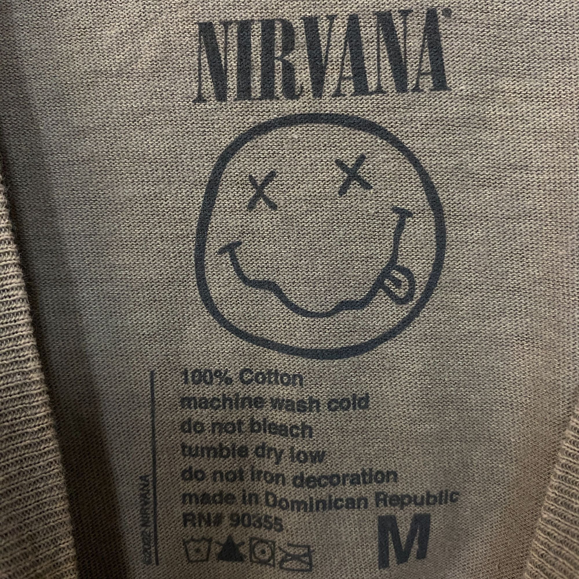 Nirvana Nirvana Smiley Face Grunge Band T-Shirt Medium Size US M / EU 48-50 / 2 - 4 Thumbnail