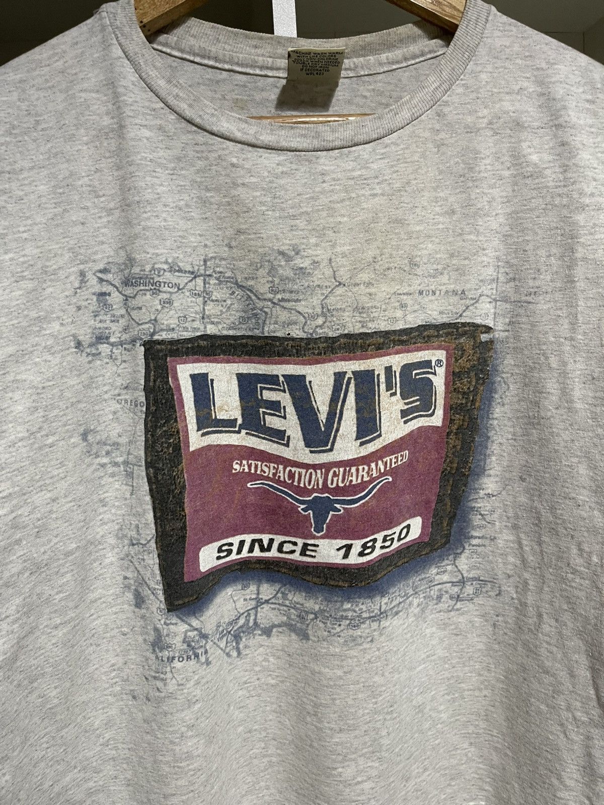 Levi's Vintage Clothing Vintage Levis Crop Top Style Size US M / EU 48-50 / 2 - 2 Thumbnail