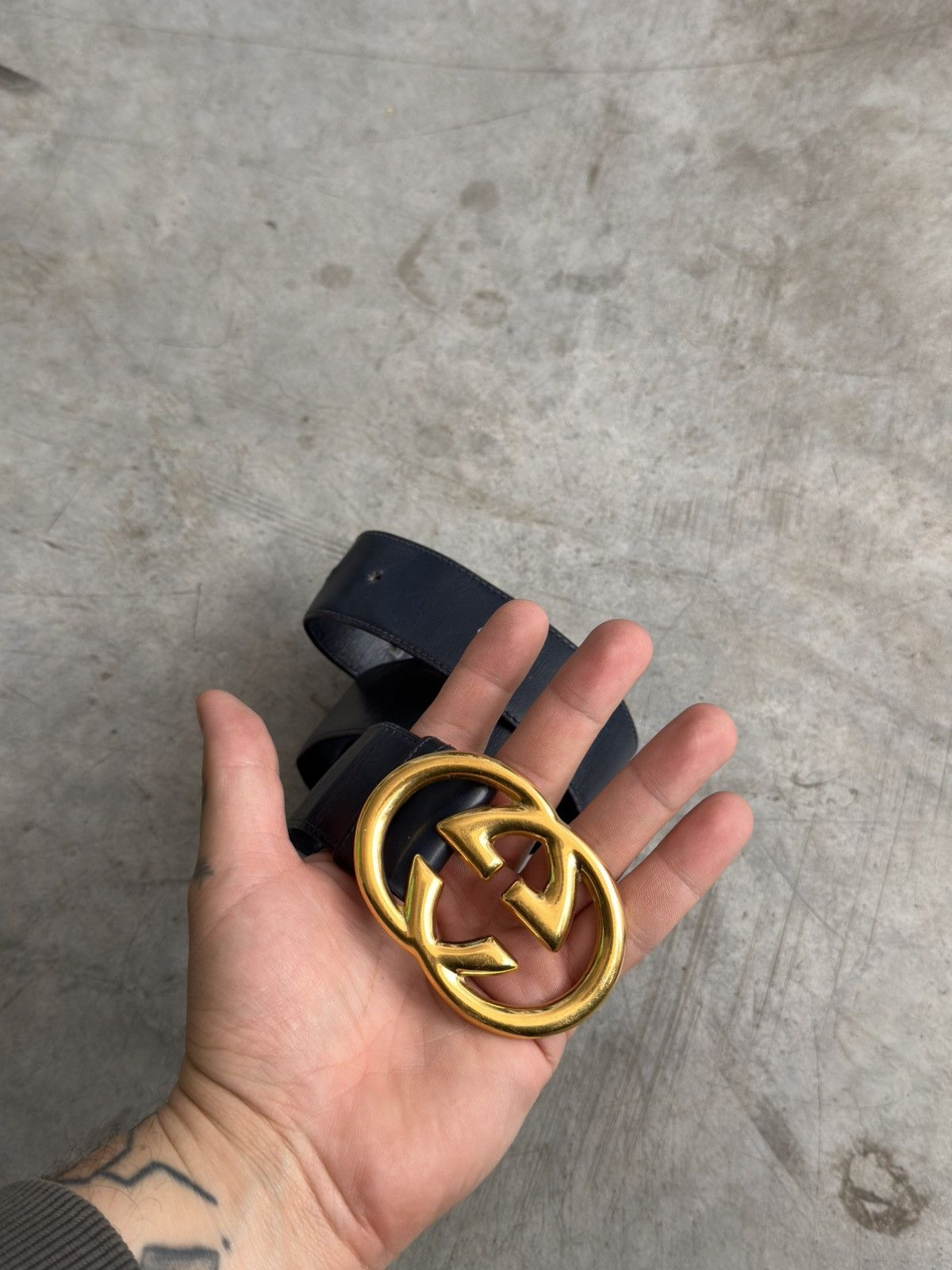 Gucci Gucci vintage GG BELT Size ONE SIZE - 3 Thumbnail