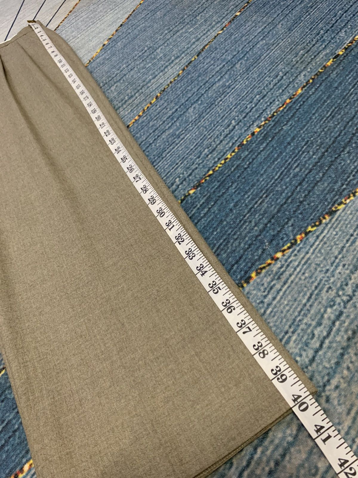 Burberry Vintage BURBERRY Wool Pants Size US 35 - 16 Thumbnail