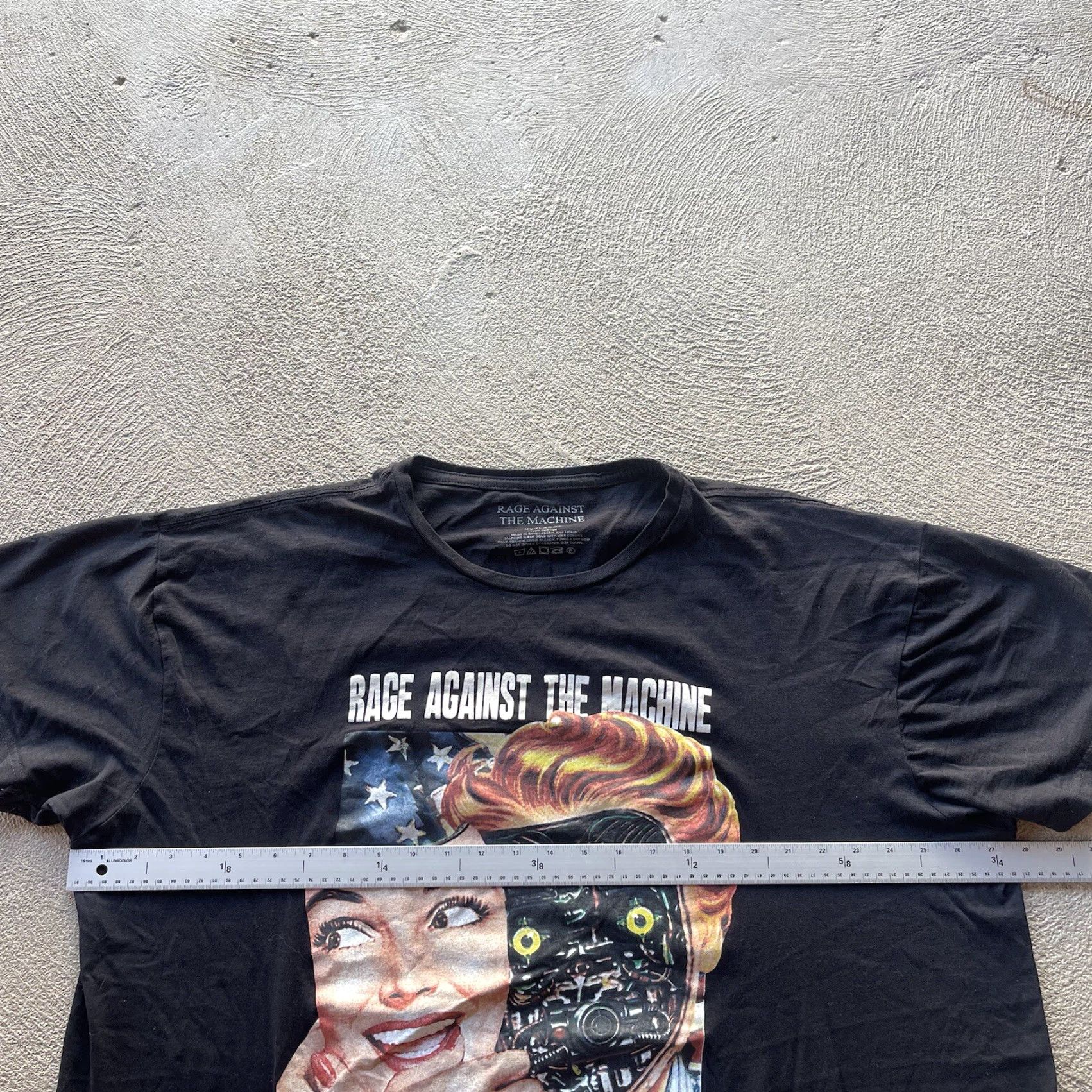 Orage Rage Against The Machine Shirt 3XL Black Public Service Tour 2022 Band Music Mens Size US XXL / EU 58 / 5 - 6 Thumbnail