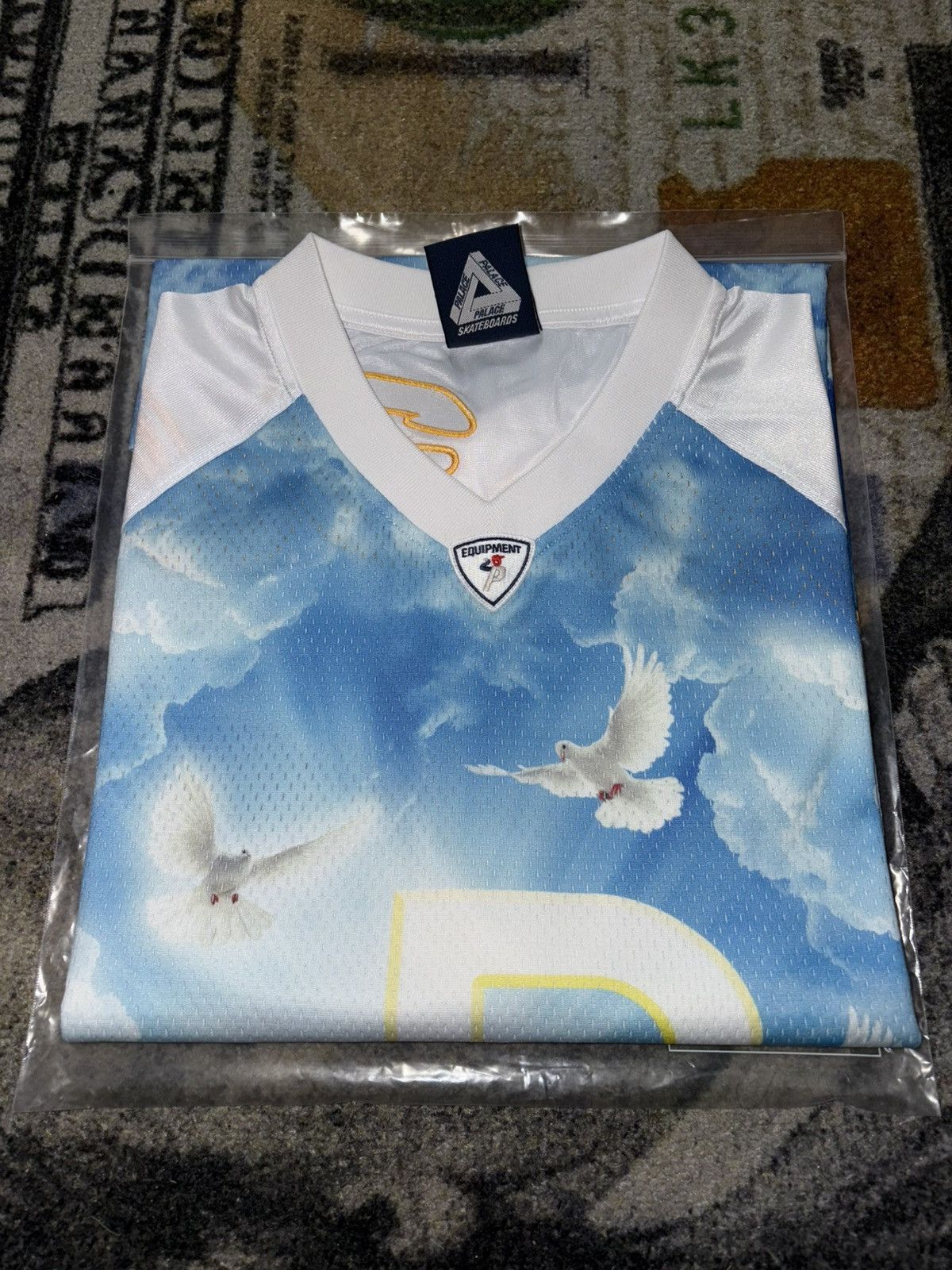 Palace Palace 1 Truth Jersey White | Grailed
