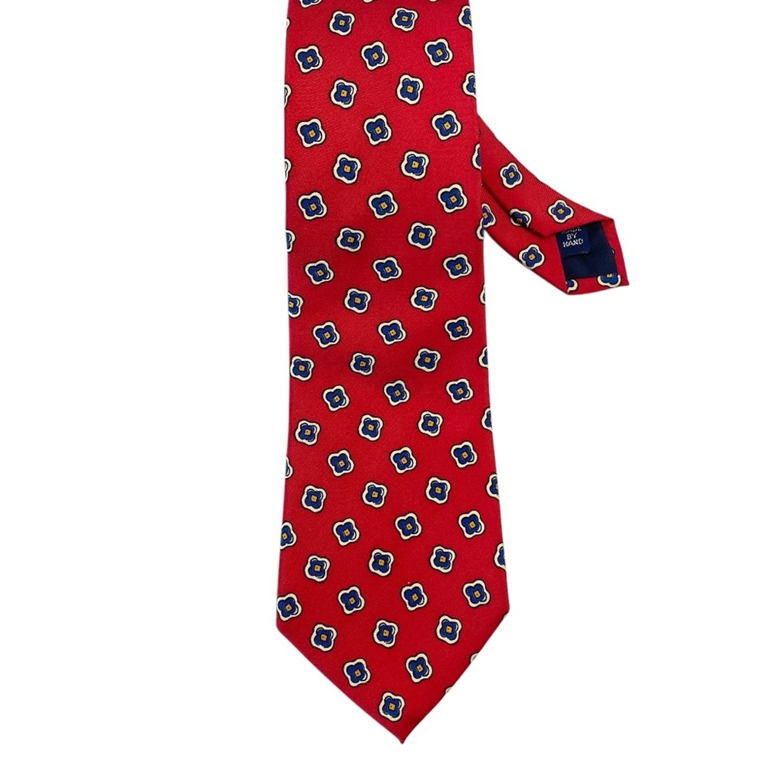 Polo Ralph Lauren POLO by Ralph Lauren 100% Silk Tie Necktie Red in Floral Size ONE SIZE - 1 Thumbnail