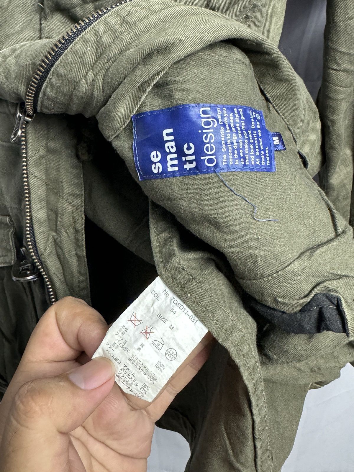 Japanese Brand Bondage Jacket Semanticdesign Multi Pocket Size US M / EU 48-50 / 2 - 7 Thumbnail