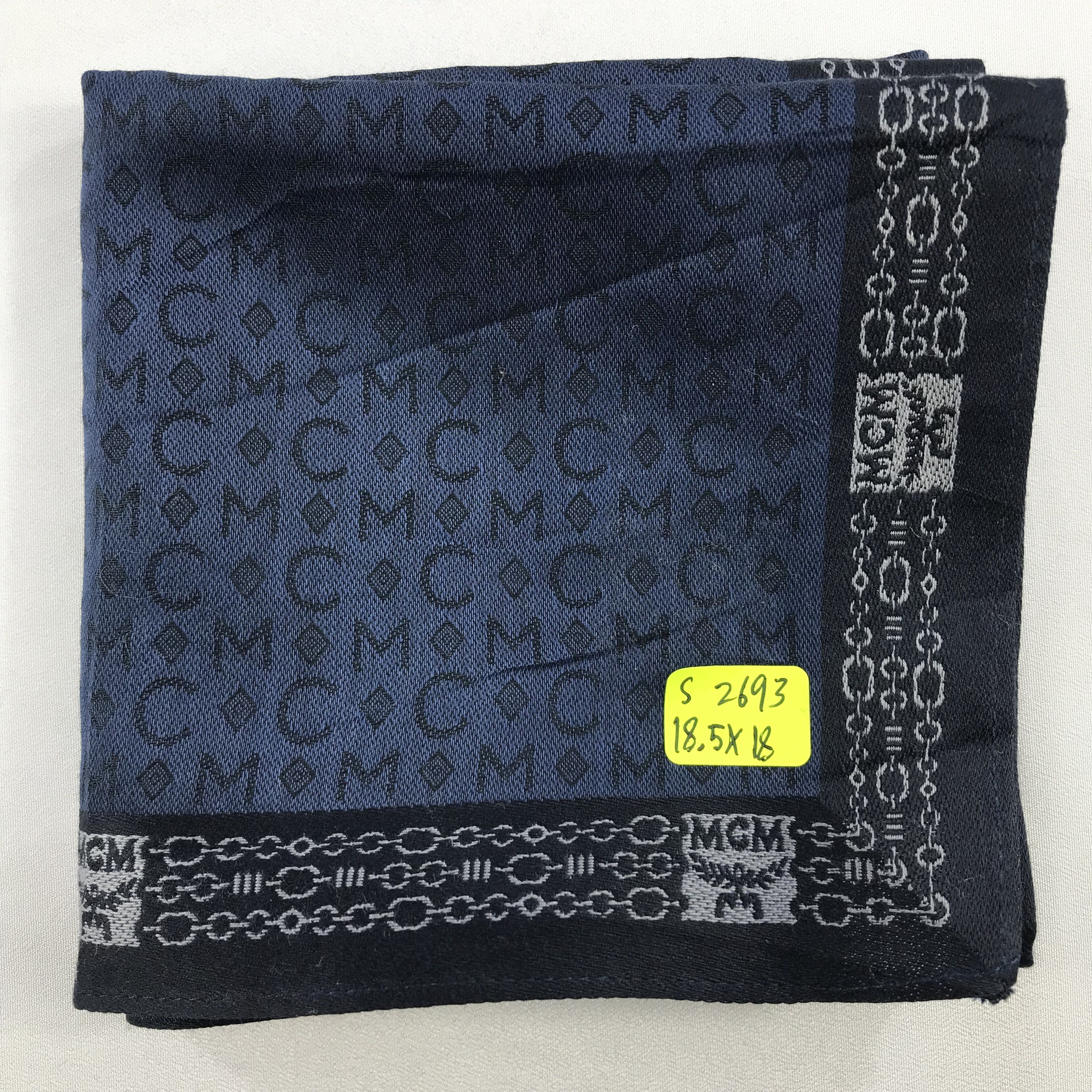 MCM × Vintage MCM Bandana / Handkerchief / Neckerchief - S2693 Size ONE SIZE - 5 Thumbnail