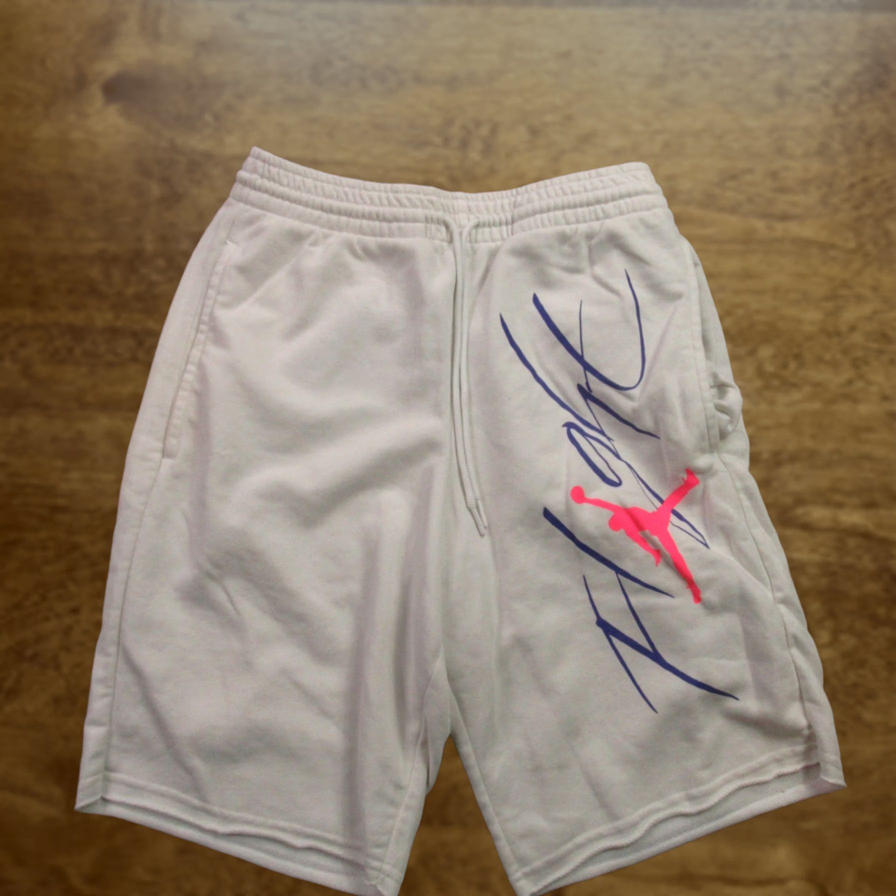 Jordan Brand Jordan Shorts Mens Small Outdoor Workout Lightweight Activewear Flight White Size US 29 - 1 Thumbnail