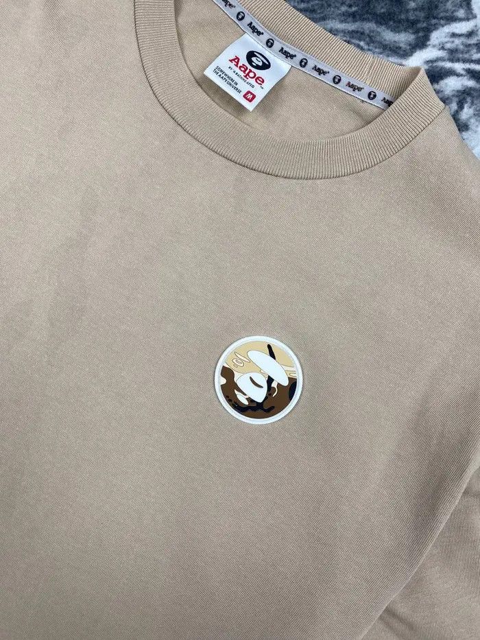 Aape Aape By A Bathing Ape Logo-Patch T-Shirt Size US M / EU 48-50 / 2 - 2 Thumbnail