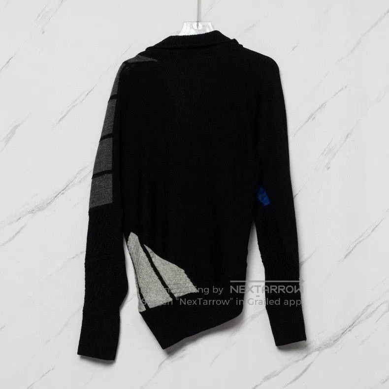 Yohji Yamamoto Y/Project Asymmetric Wool Knit Sweater. Size US S / EU 44-46 / 1 - 3 Thumbnail