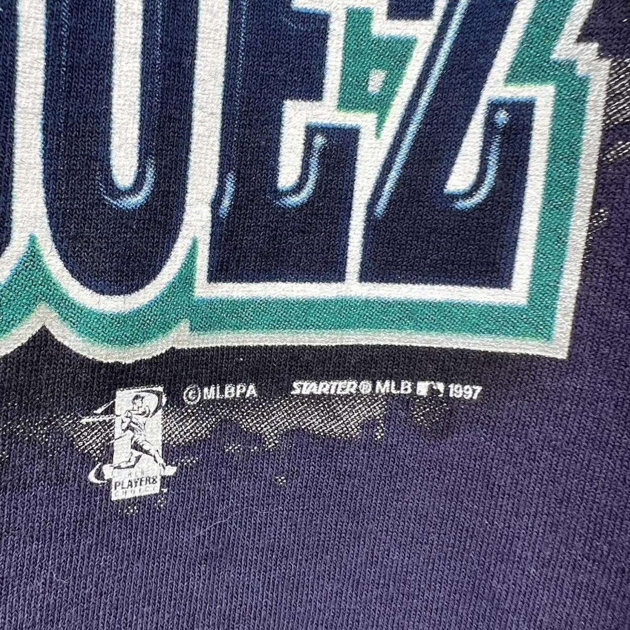 Starter Vintage 1997 Alex Rodriguez Seattle Mariners T-Shirt Size US XL / EU 56 / 4 - 3 Thumbnail